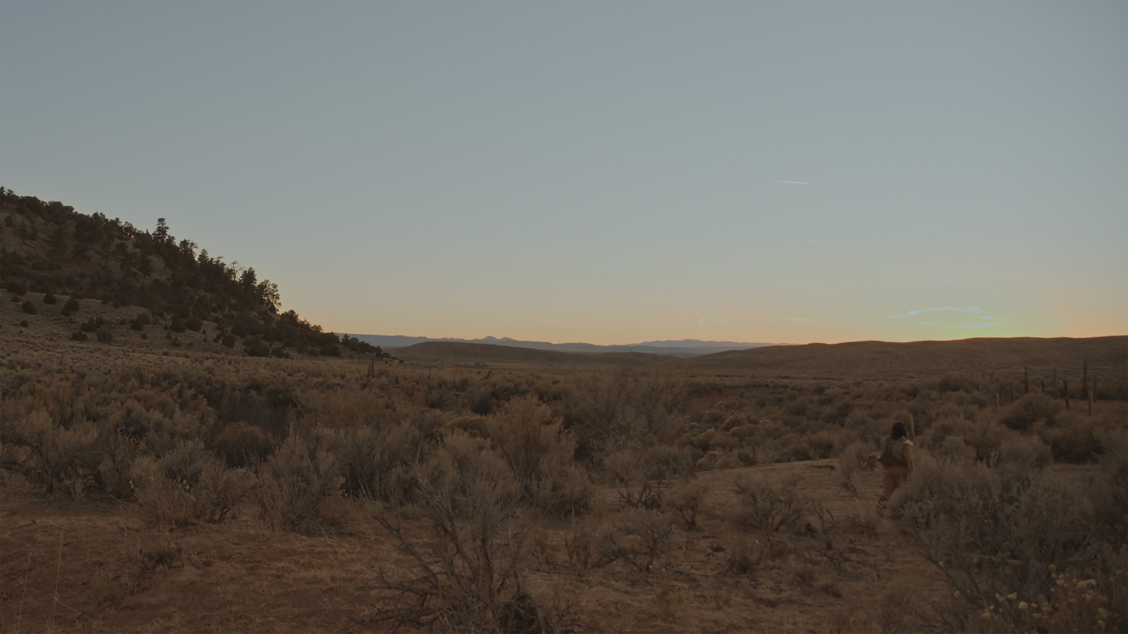 Blue Dusk Background