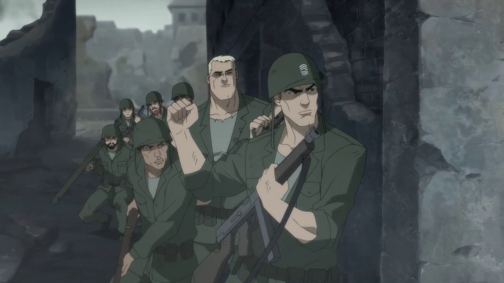 DC Showcase: Sgt. Rock Background