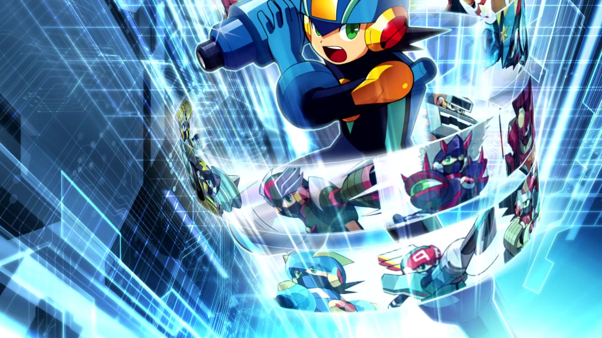 MegaMan NT Warrior Background