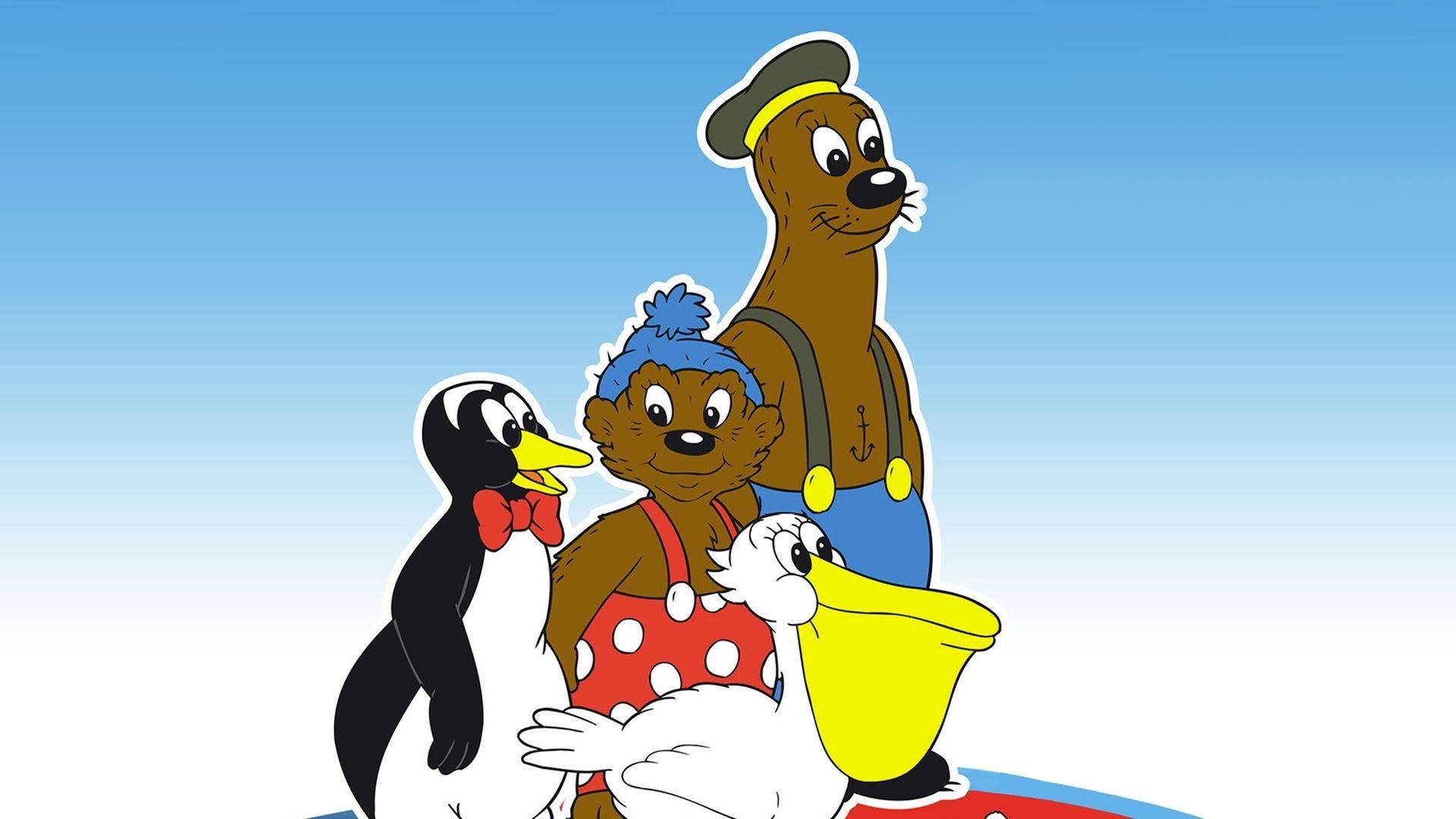 Rasmus Klump og hans venner Background