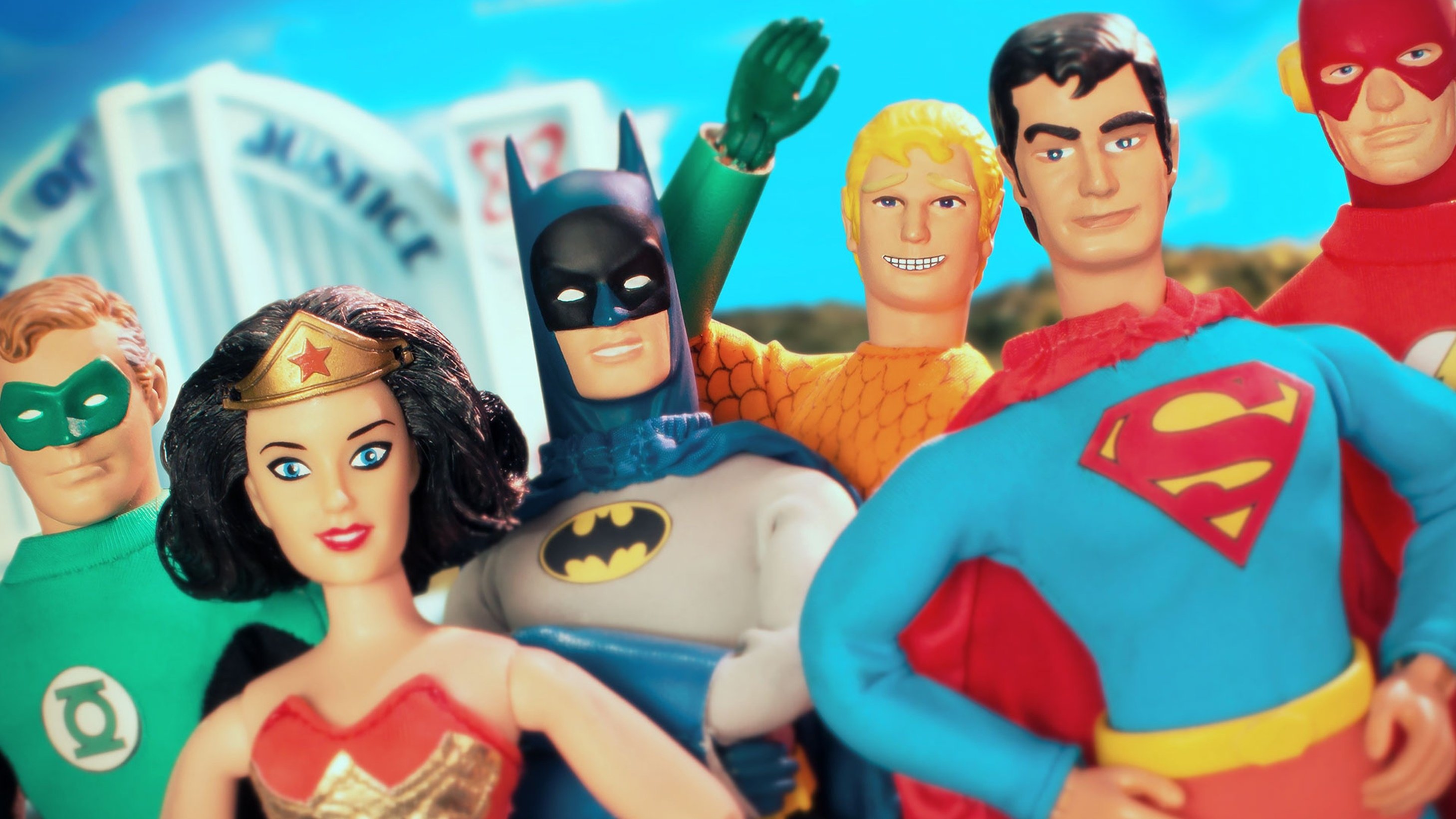 Robot Chicken: DC Comics Special Background