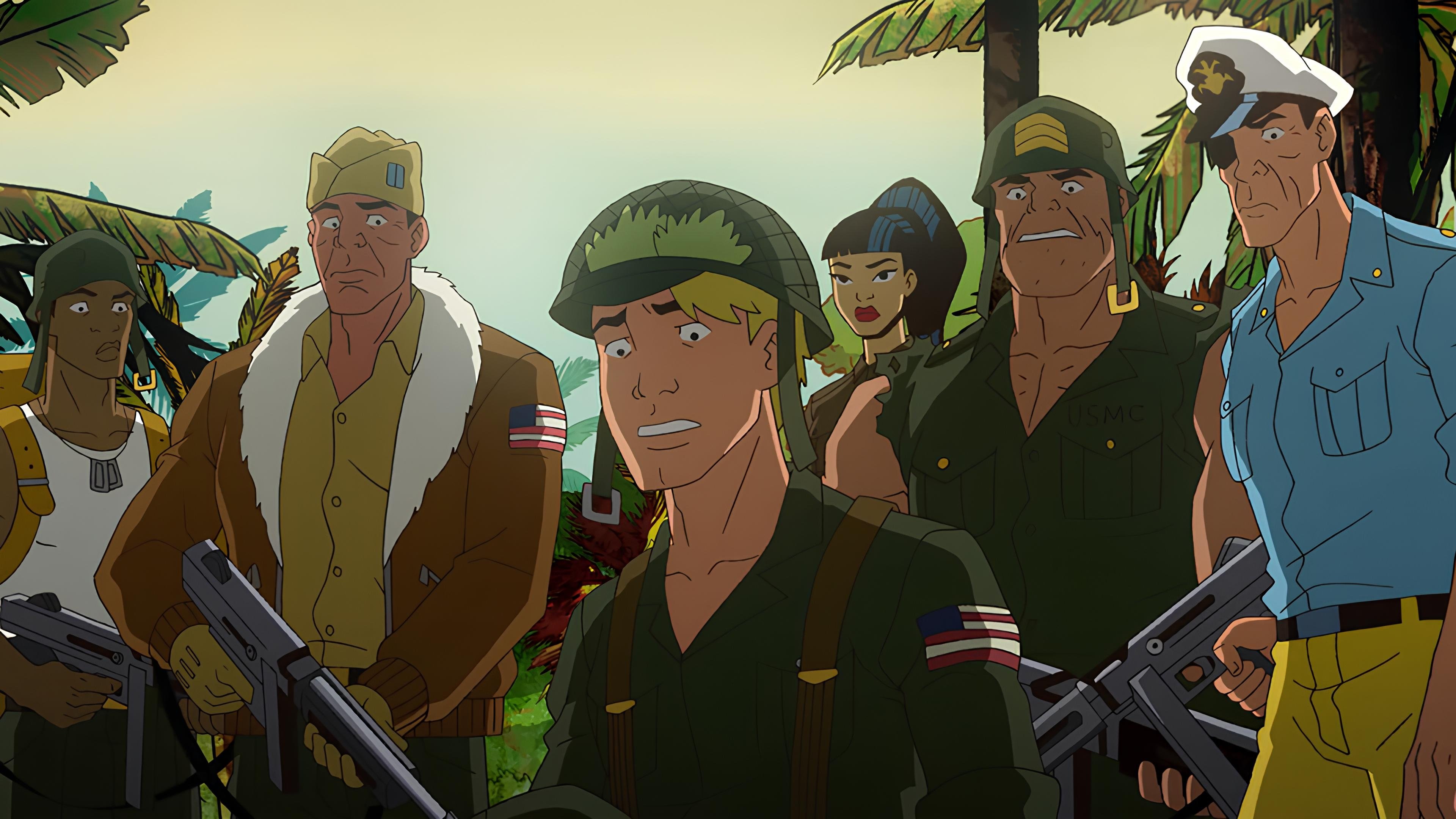 DC Showcase: The Losers Background