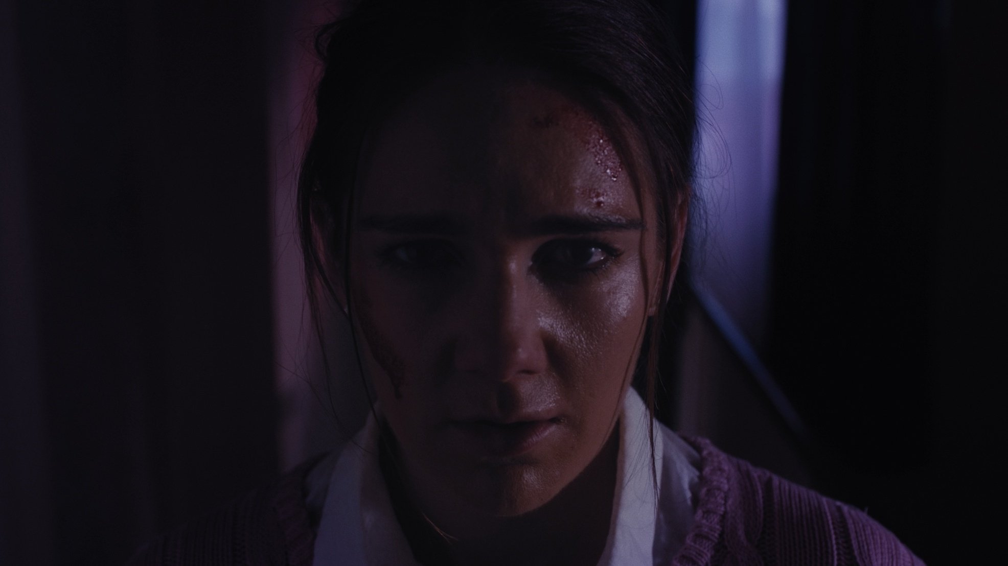 Zebra Girl Background