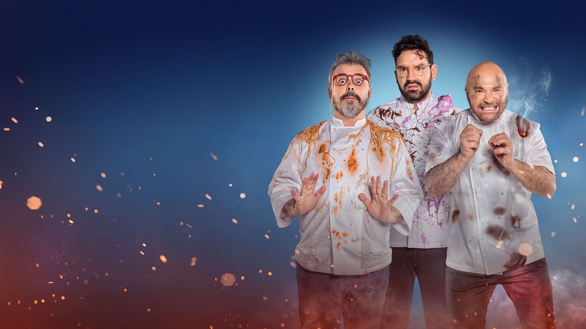 Manos arriba, chef! Background