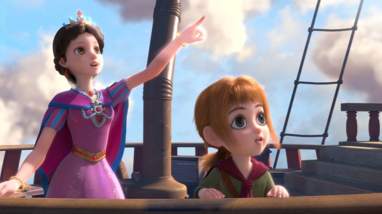 Snow White's New Adventure Background