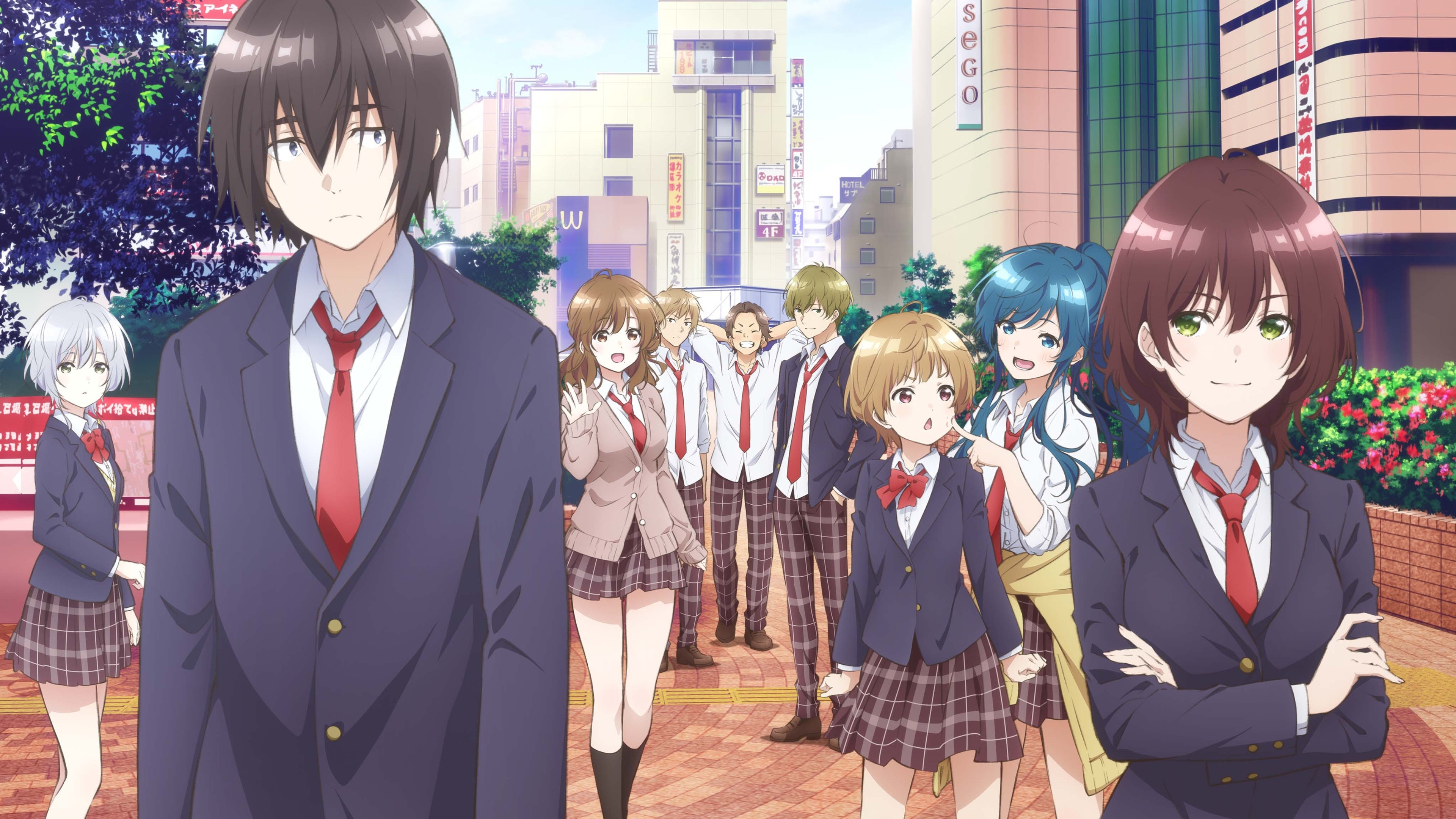 Bottom-Tier Character Tomozaki Background