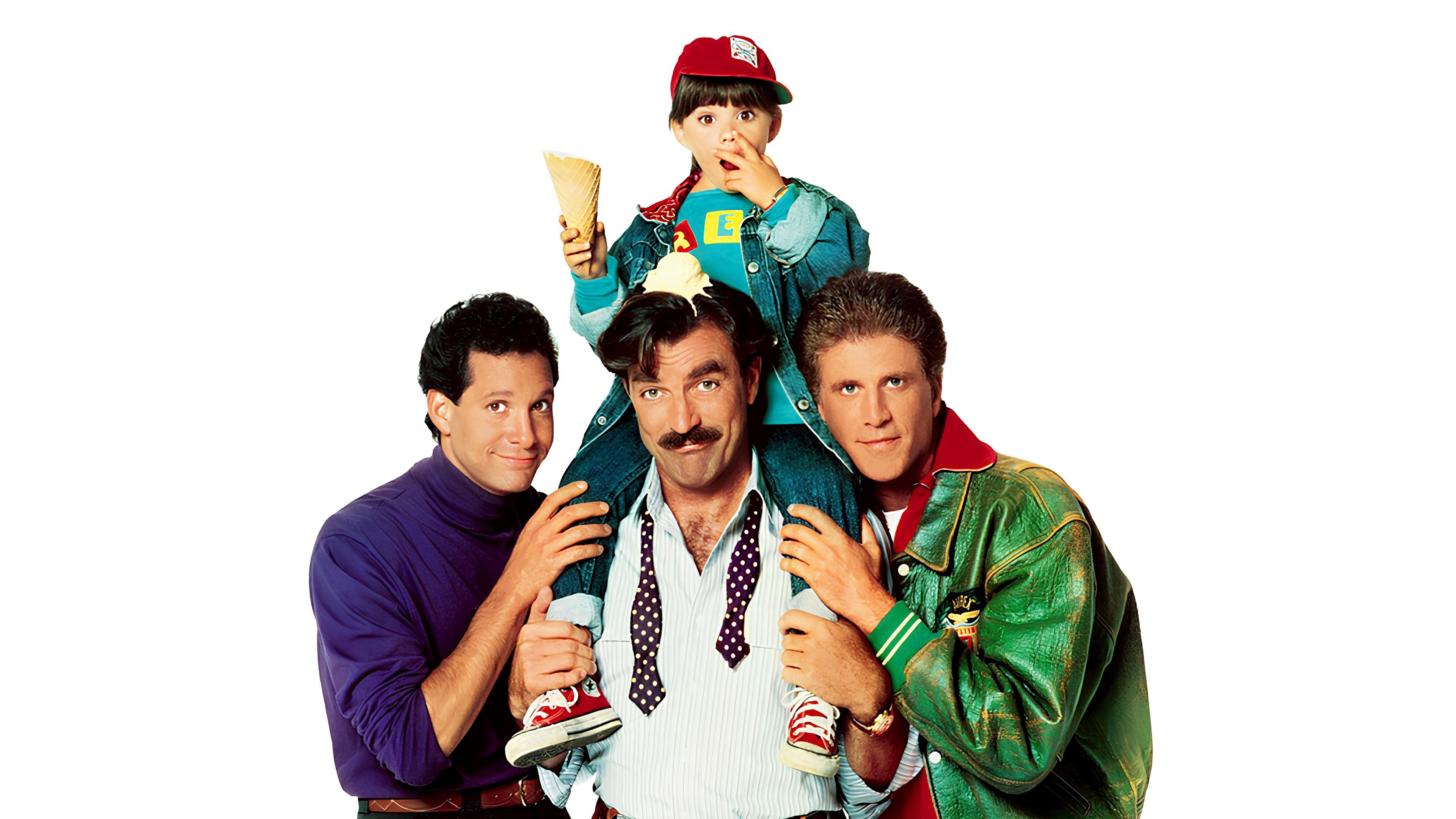 3 Men and a Little Lady Background