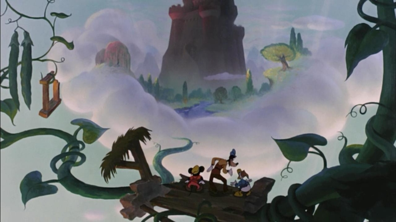 Disney Animation Collection Volume 1: Mickey and the Beanstalk Background