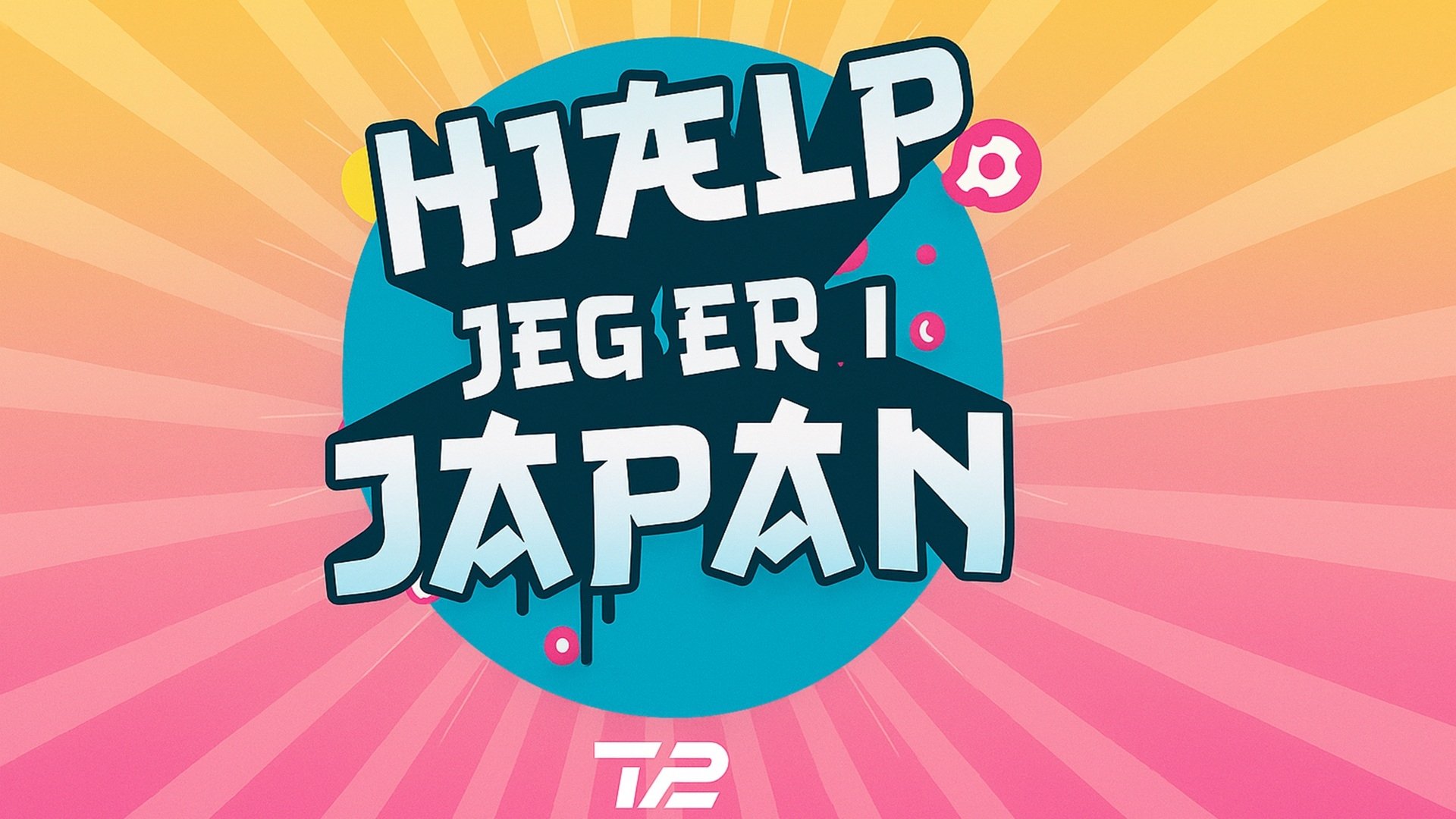 Hjælp jeg er i Japan Background