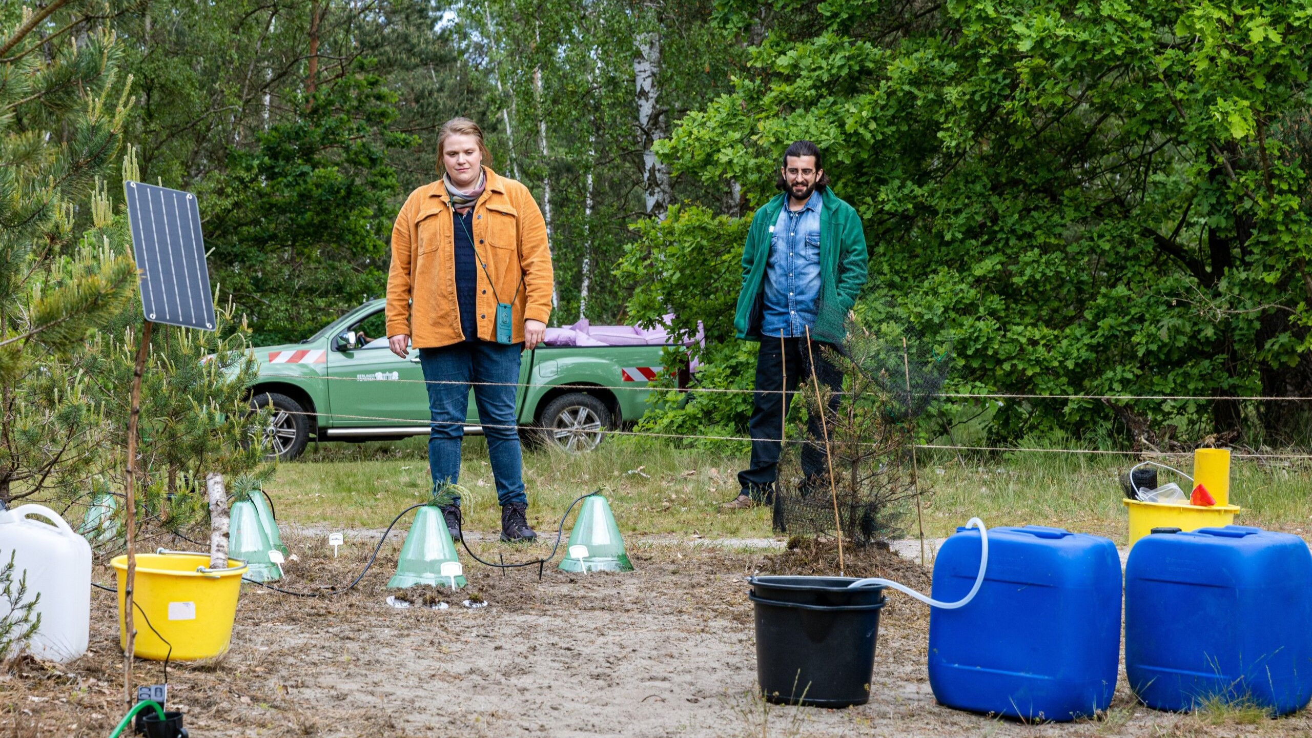 Großstadtförsterin – Berliner Besonderheiten Background