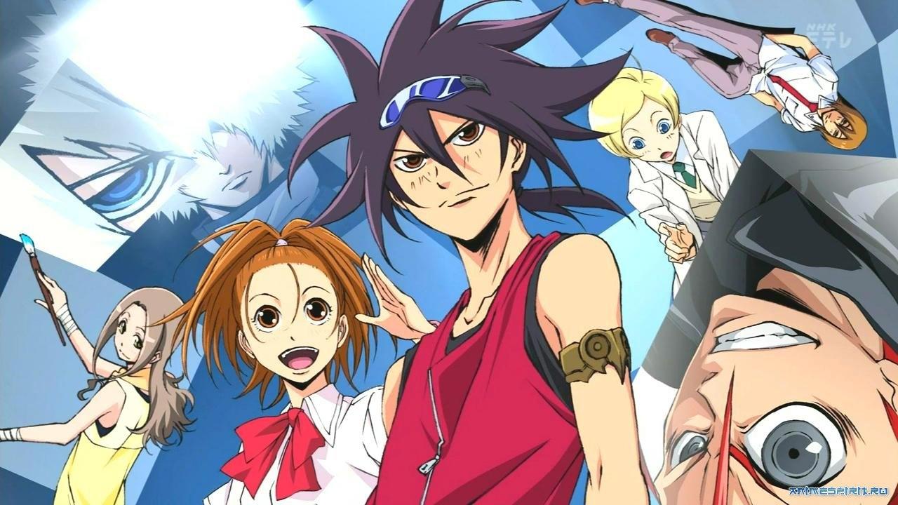 Phi Brain: Puzzle of God Background