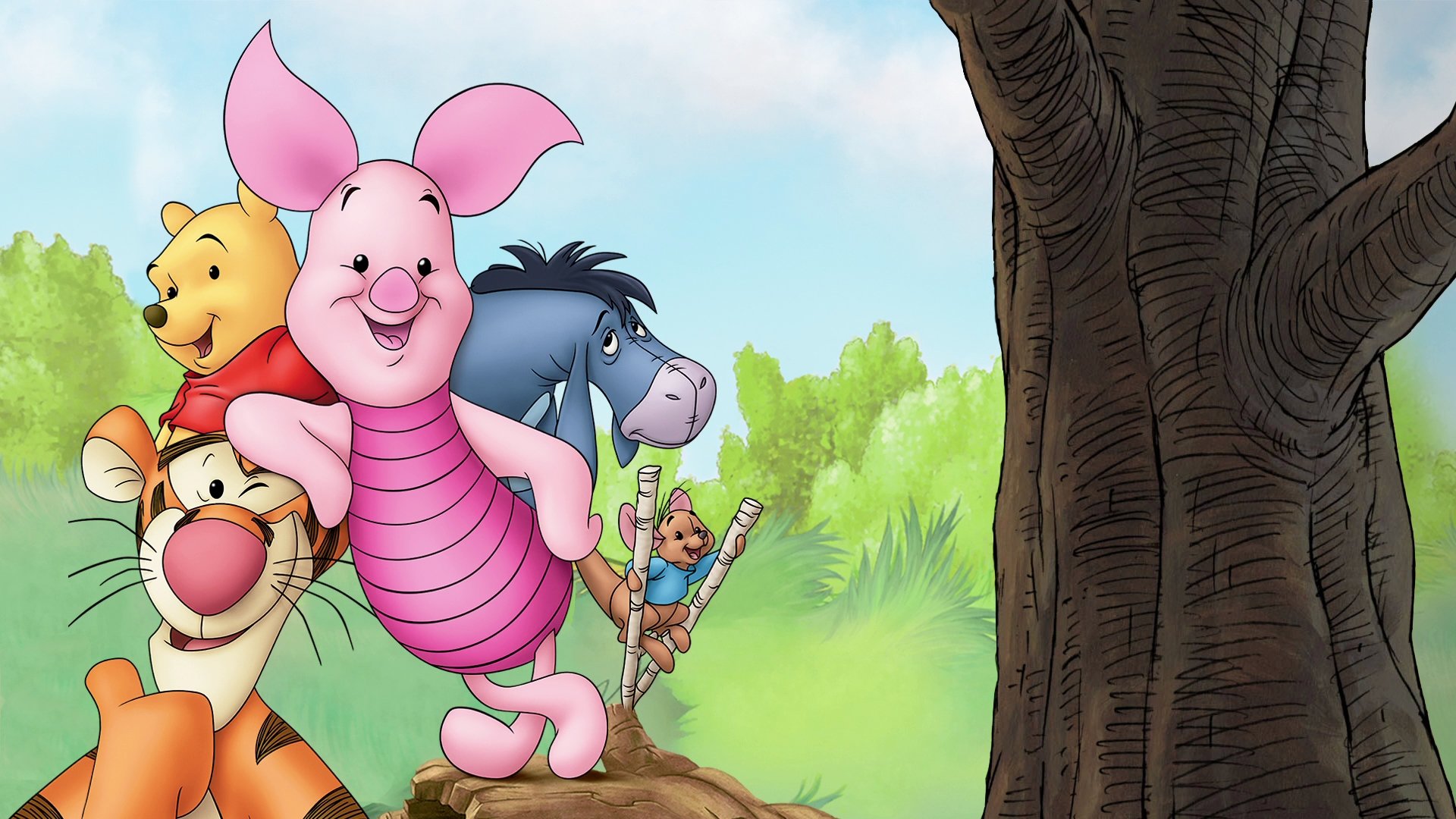 Piglet's Big Movie Background
