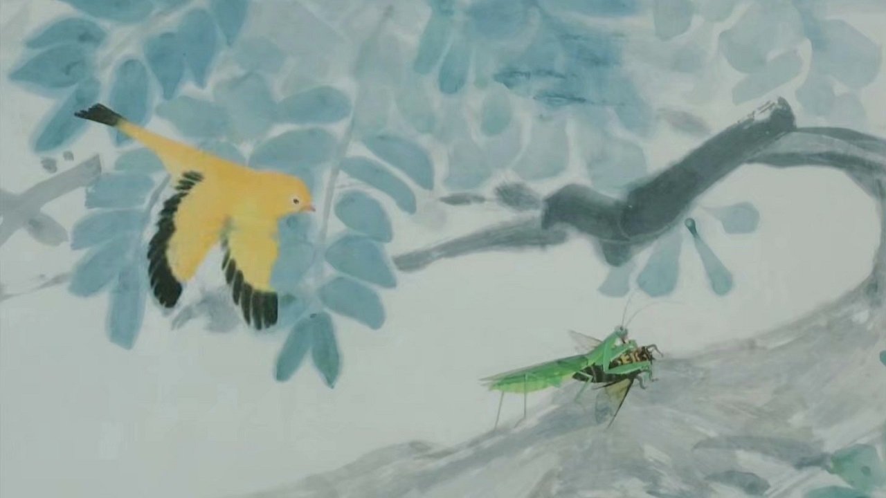 The Praying Mantis Background