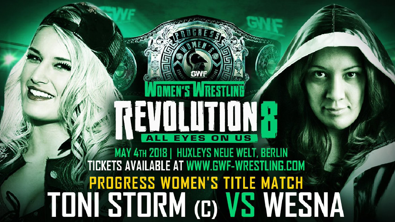 GWF Women's Wrestling Revolution 8: All Eyes On Us Background