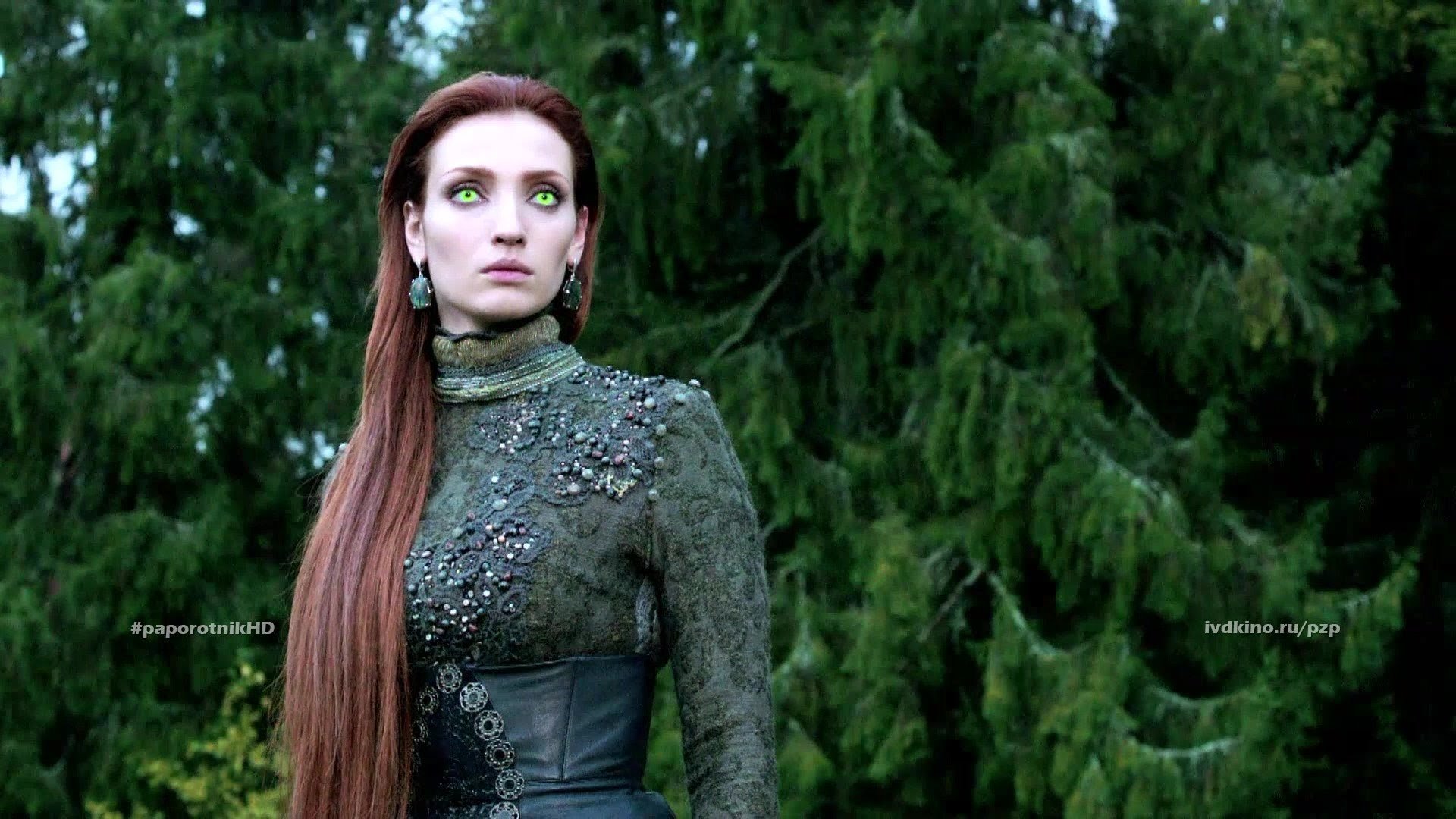 While the Fern Flowers Background