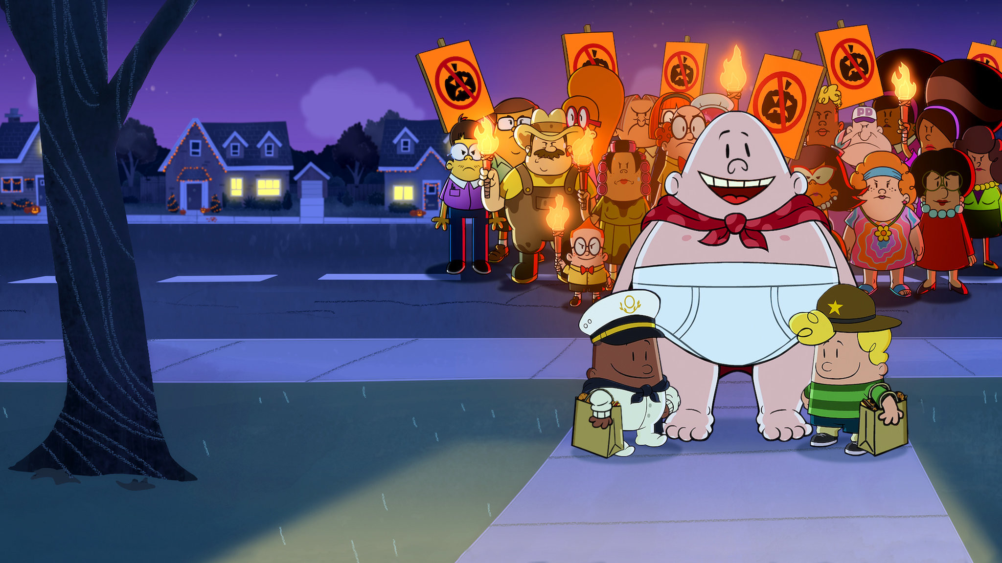 The Spooky Tale of Captain Underpants: Hack-a-ween Background