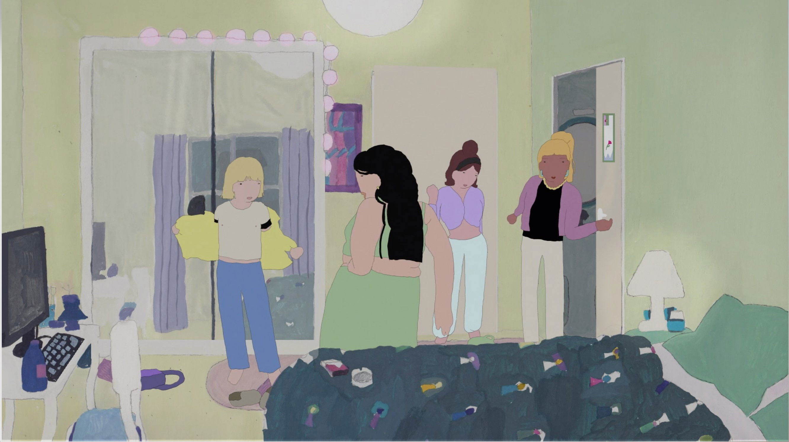 Sale pluie ! Background