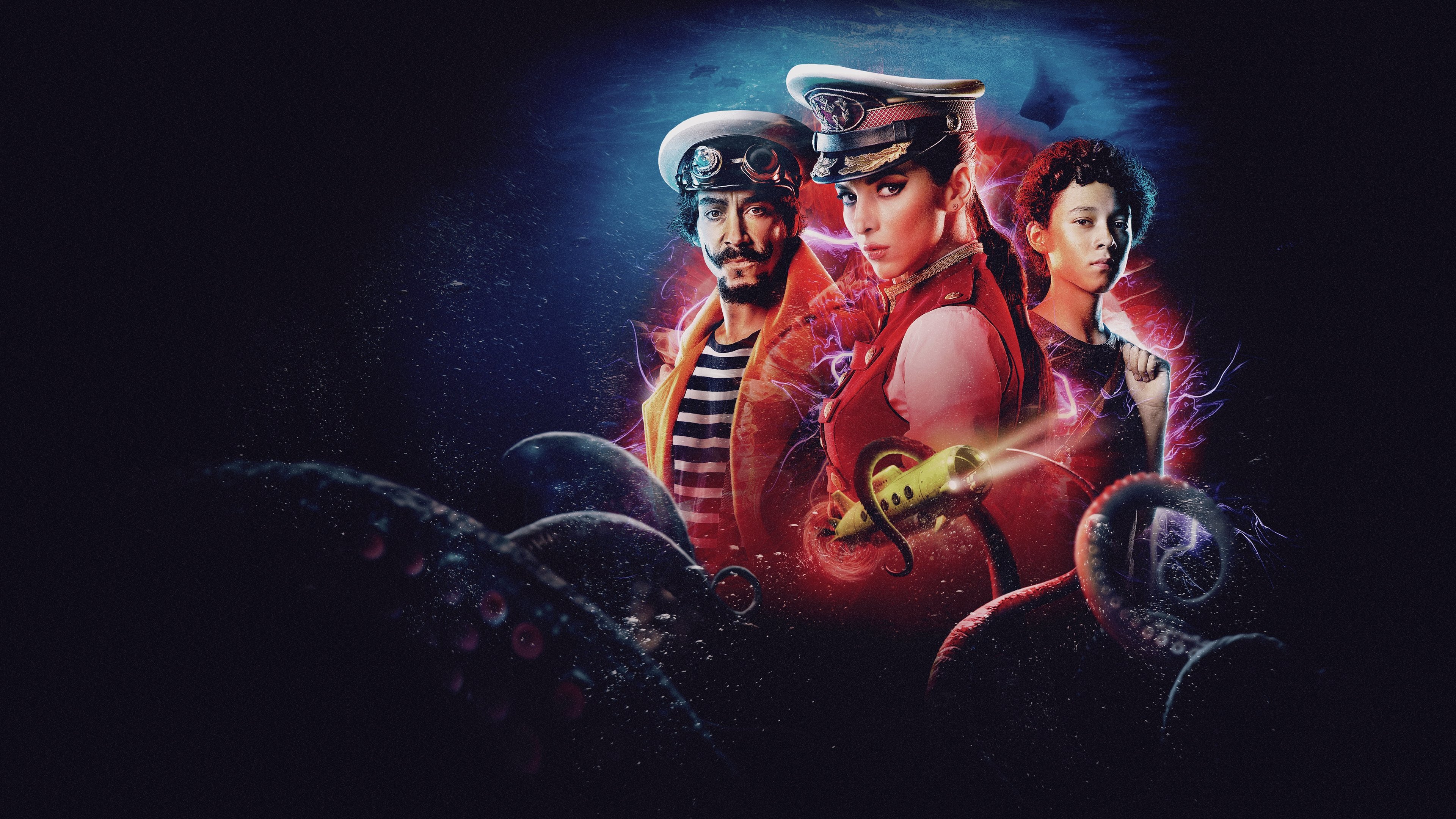 20.000 leguas de viaje submarino Background