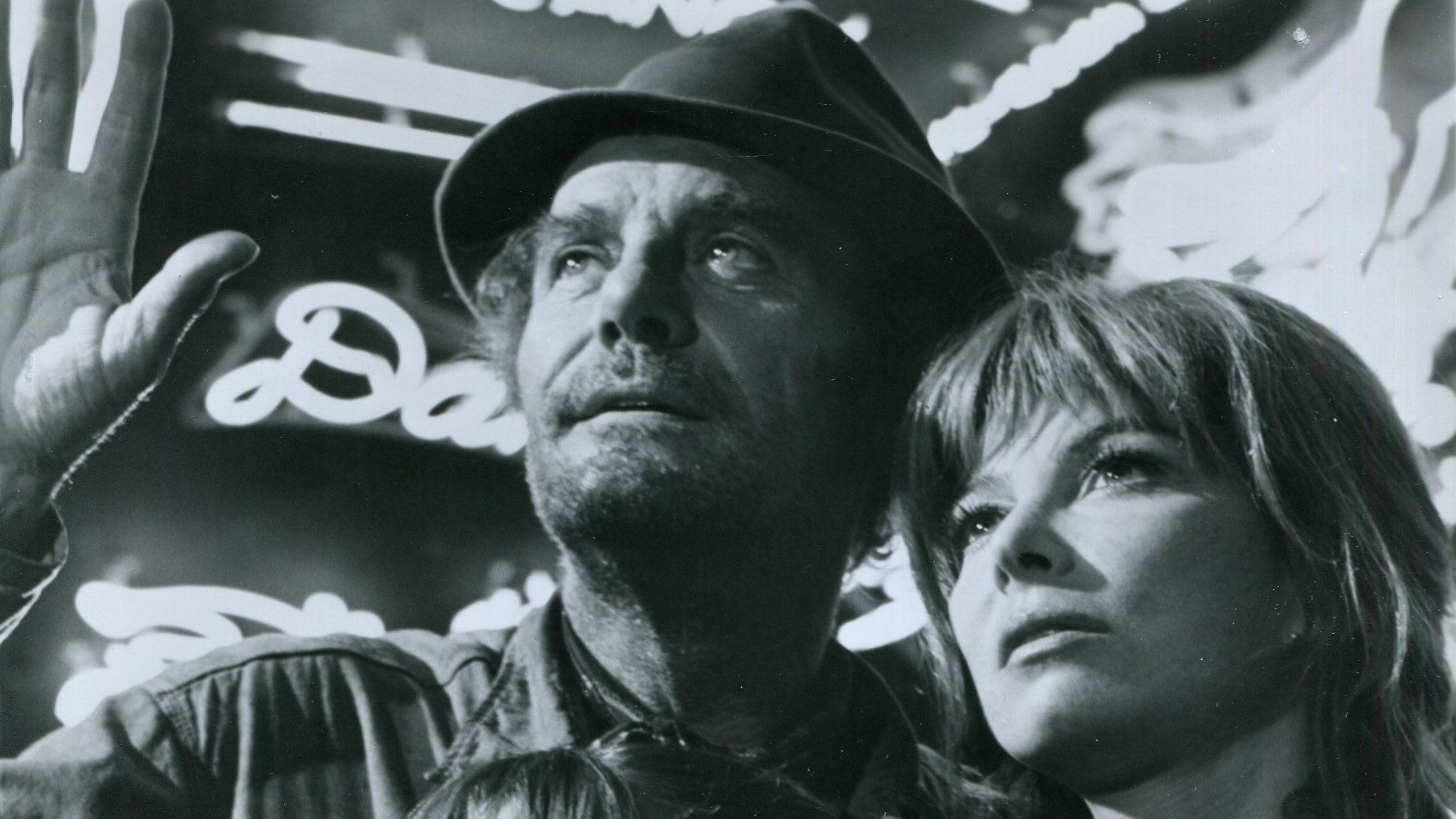 The Neon Ceiling Background