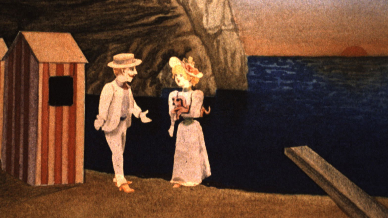 Around a Cabin Background