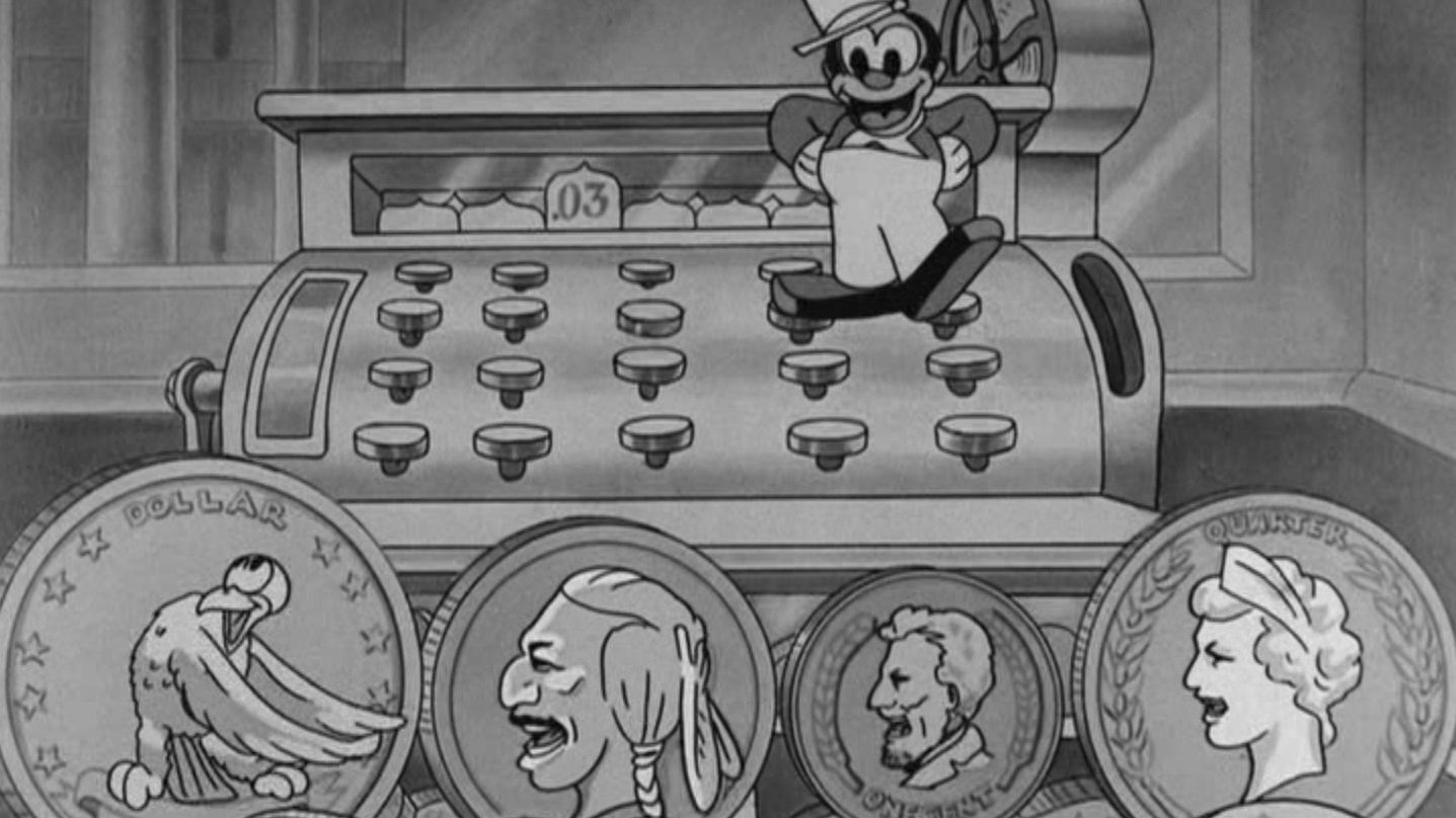 We're in the Money Background