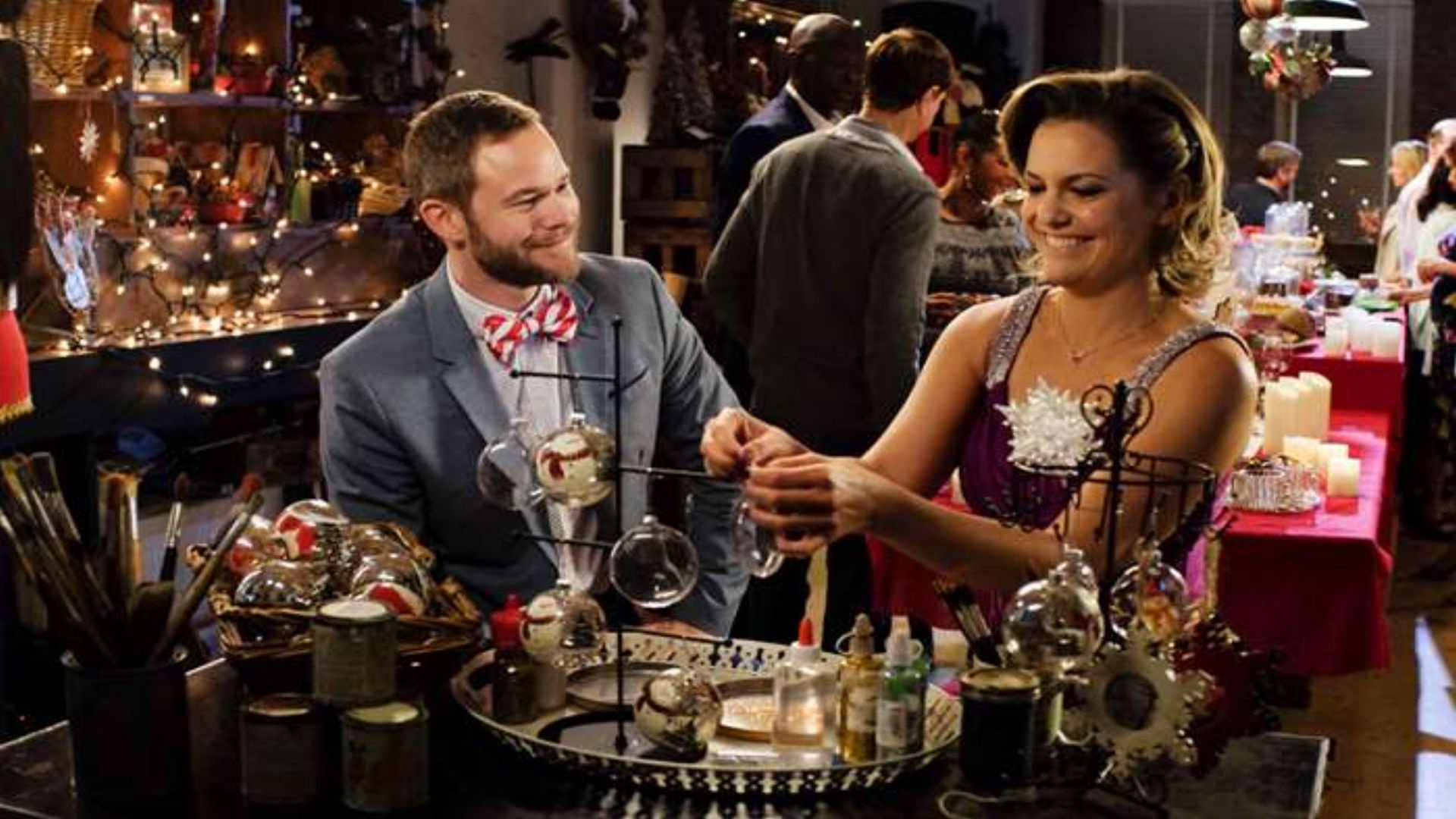 Wish Upon a Christmas Background