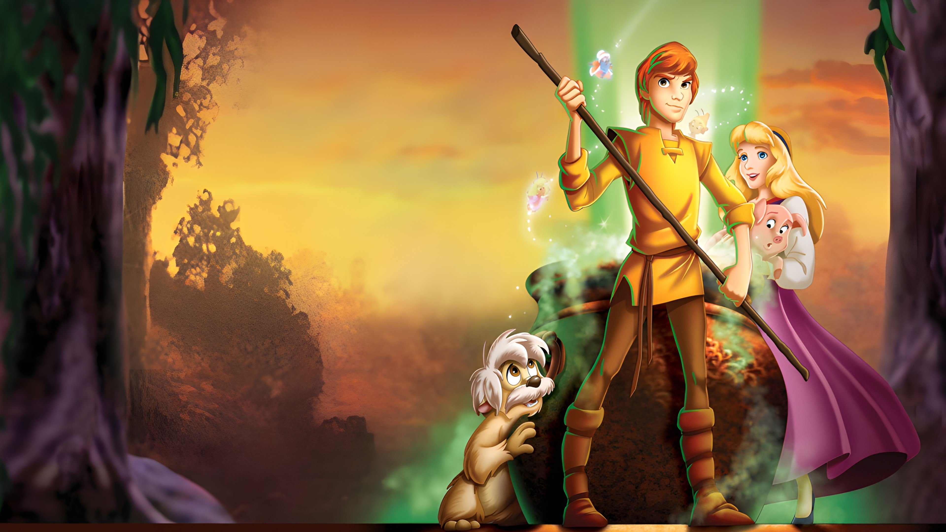 The Black Cauldron Background