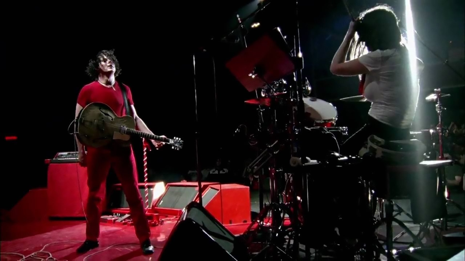 The White Stripes: Under Great White Northern Lights Background