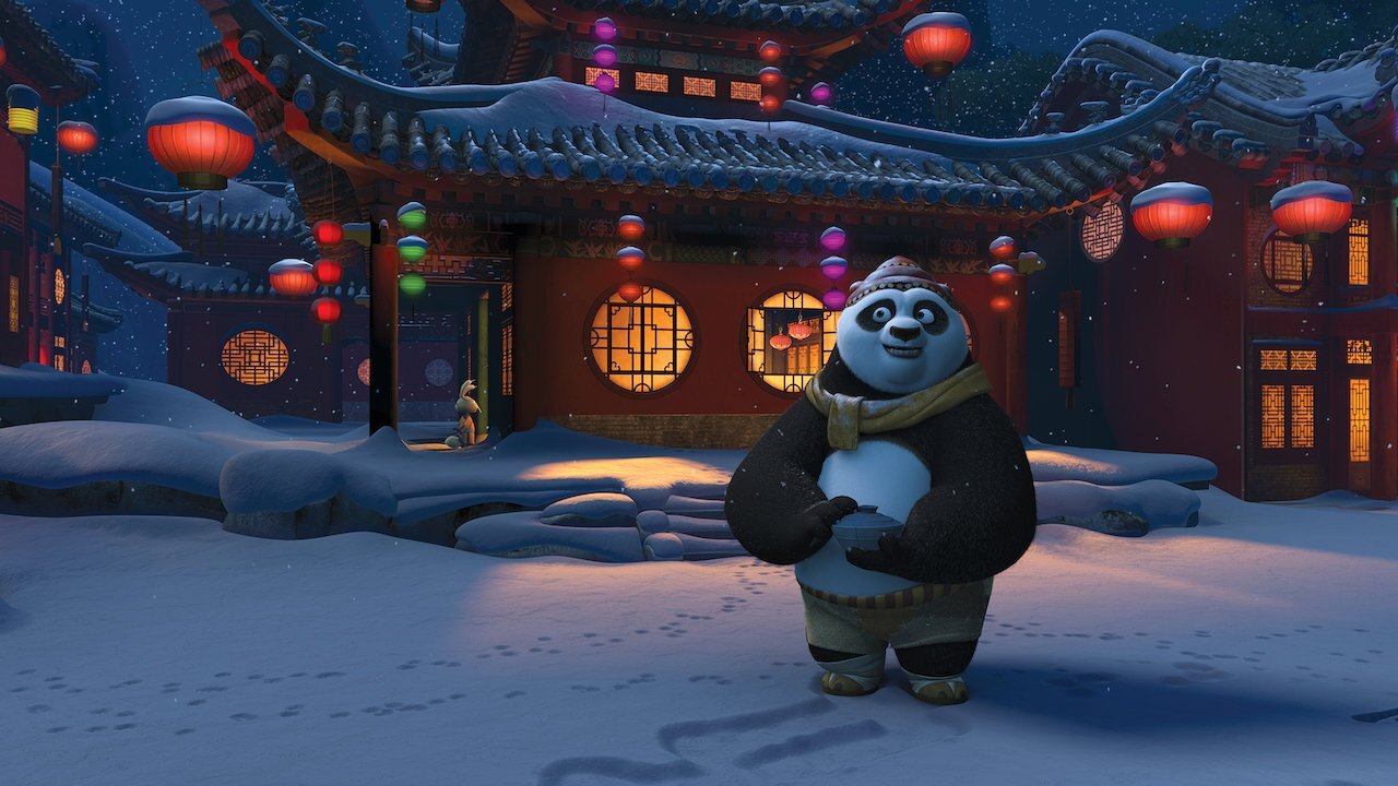 Kung Fu Panda Holiday Background