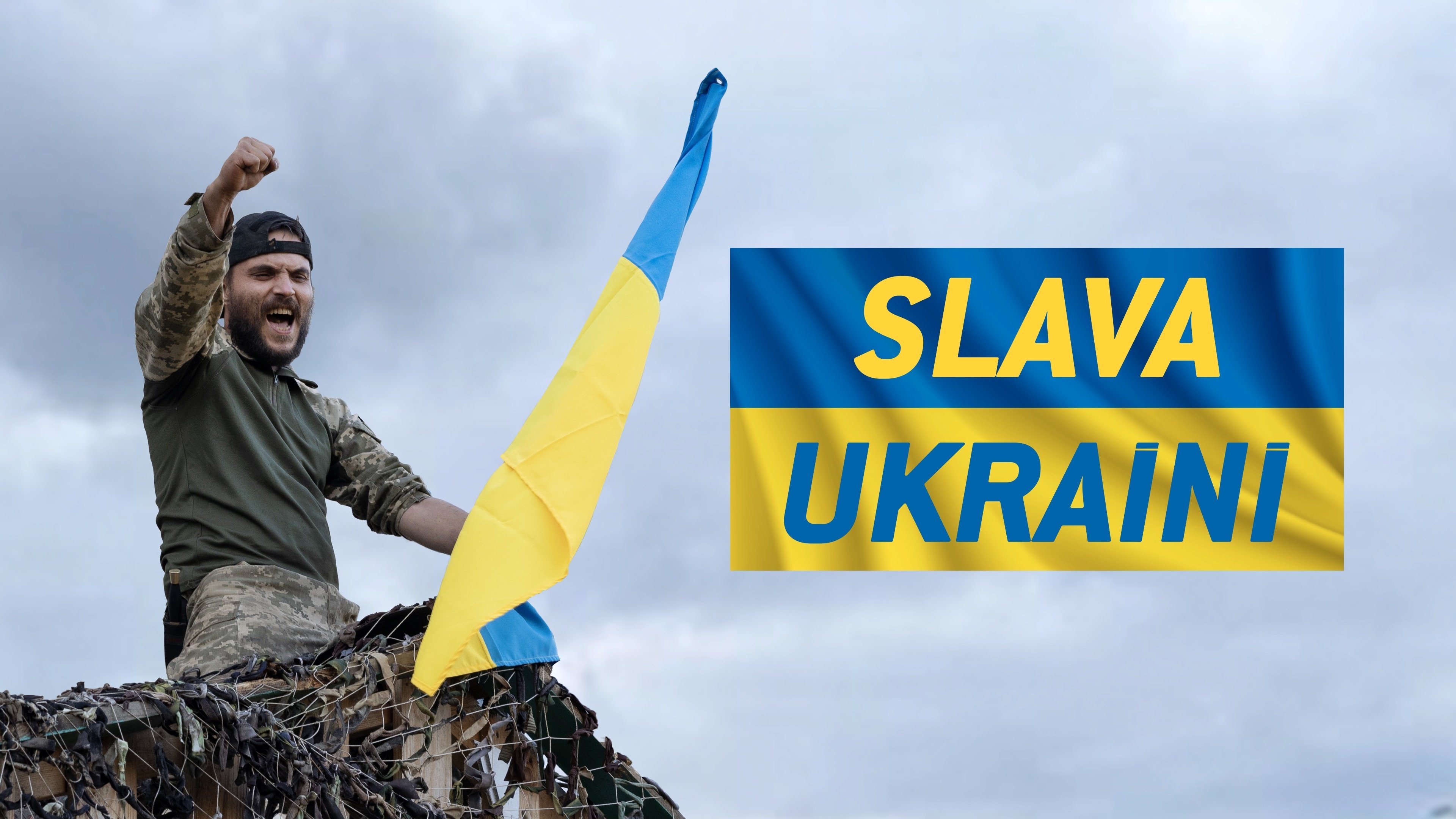 Slava Ukraini Background