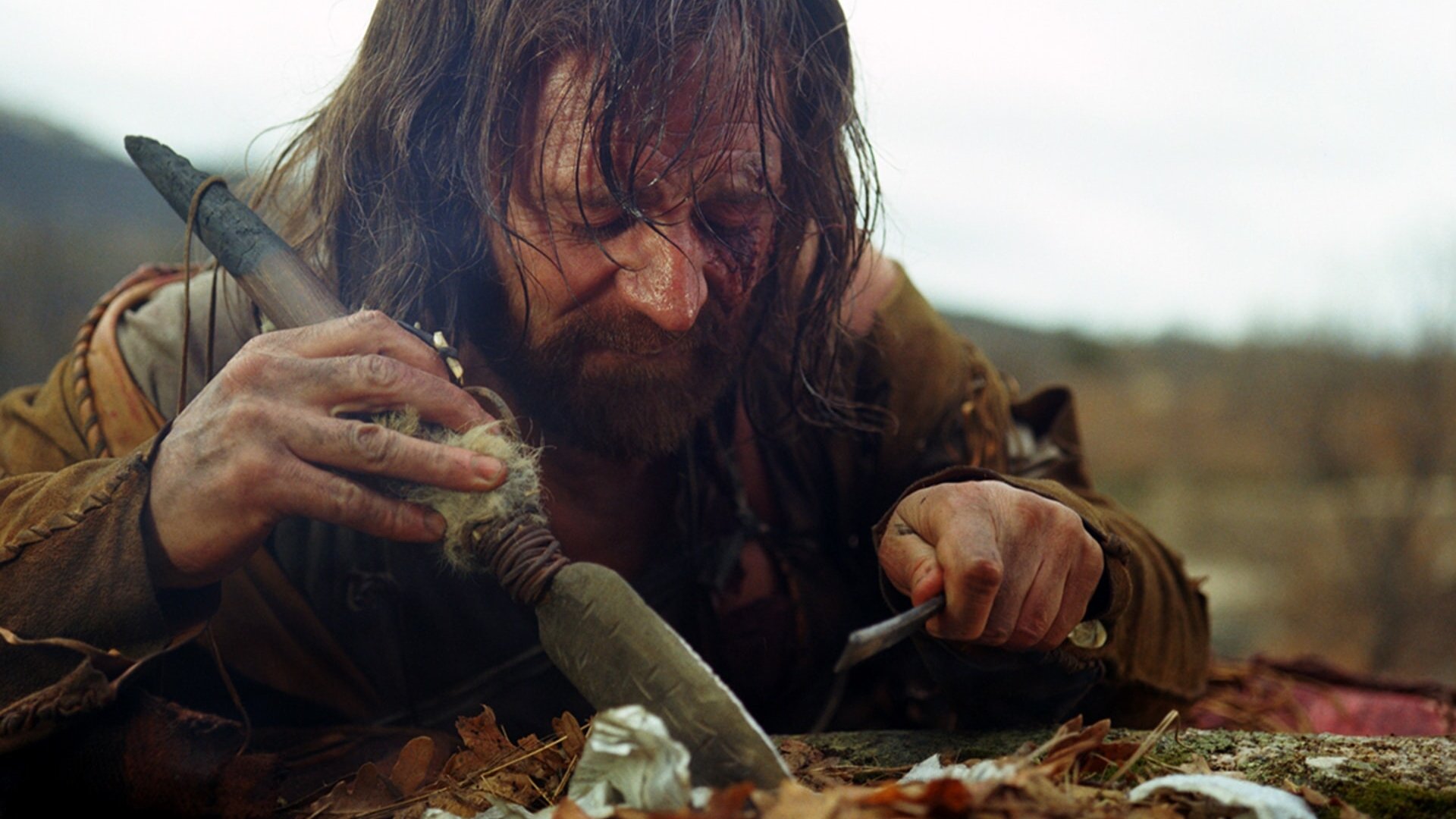 Man in the Wilderness Background