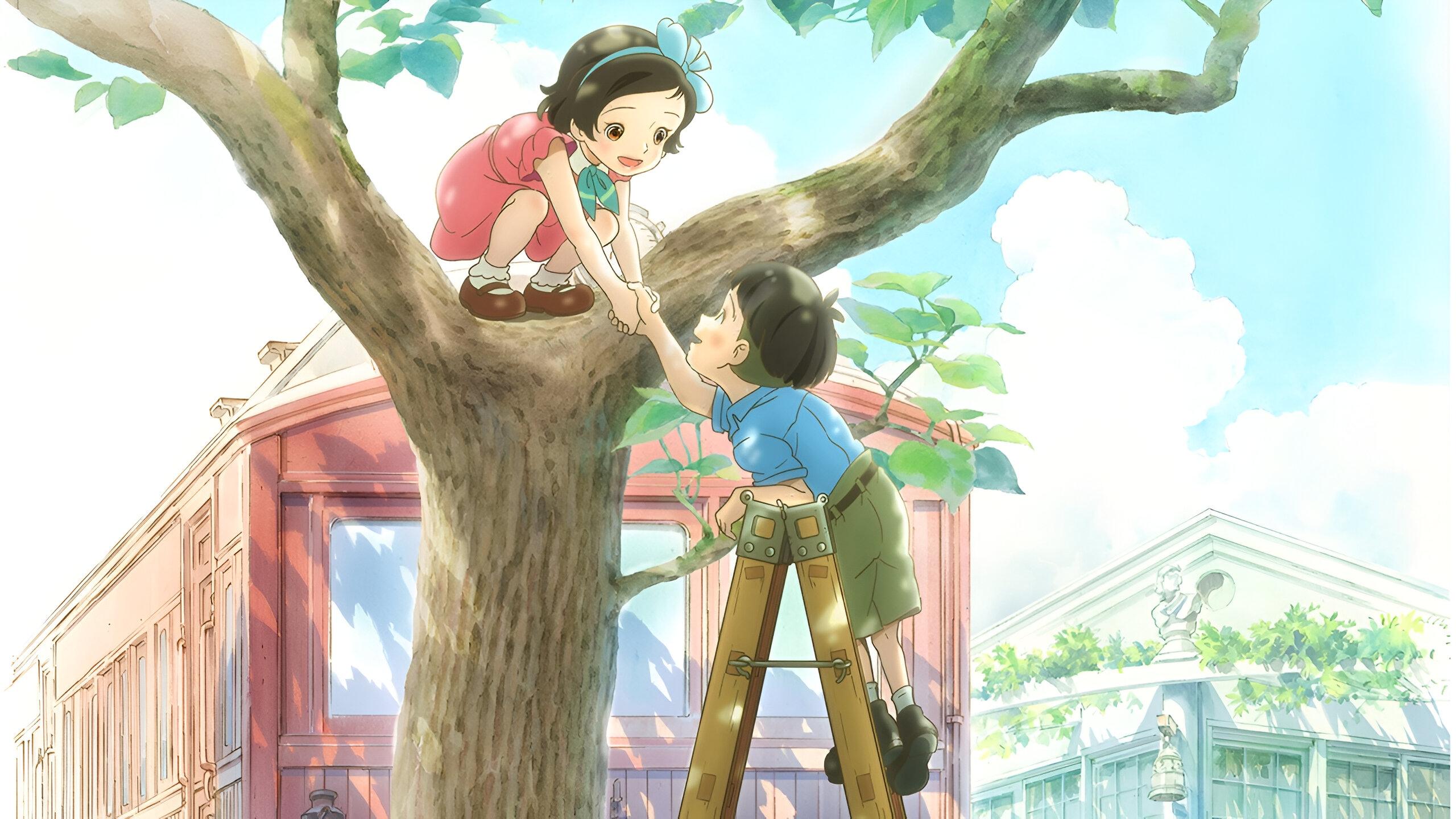 Totto-chan: The Little Girl at the Window Background