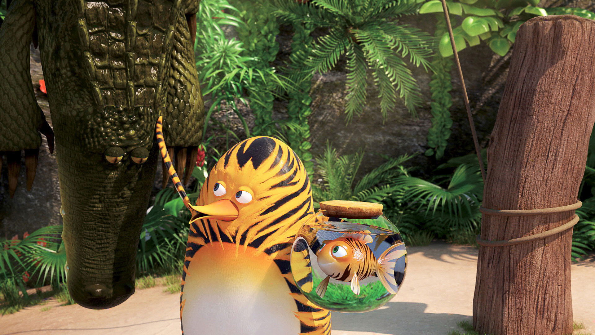 The Jungle Bunch: News Beat Background