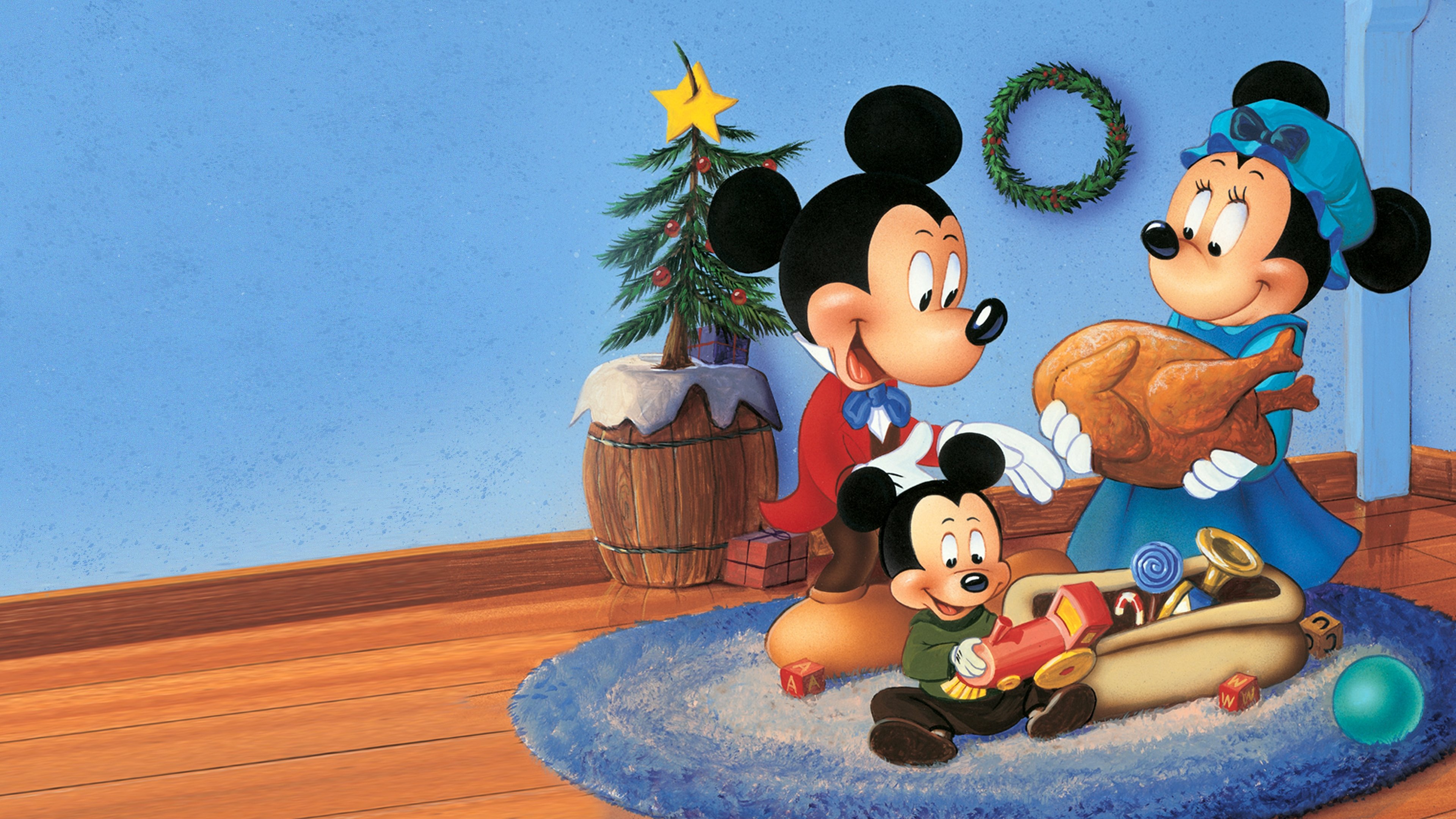 Mickey's Christmas Carol Background