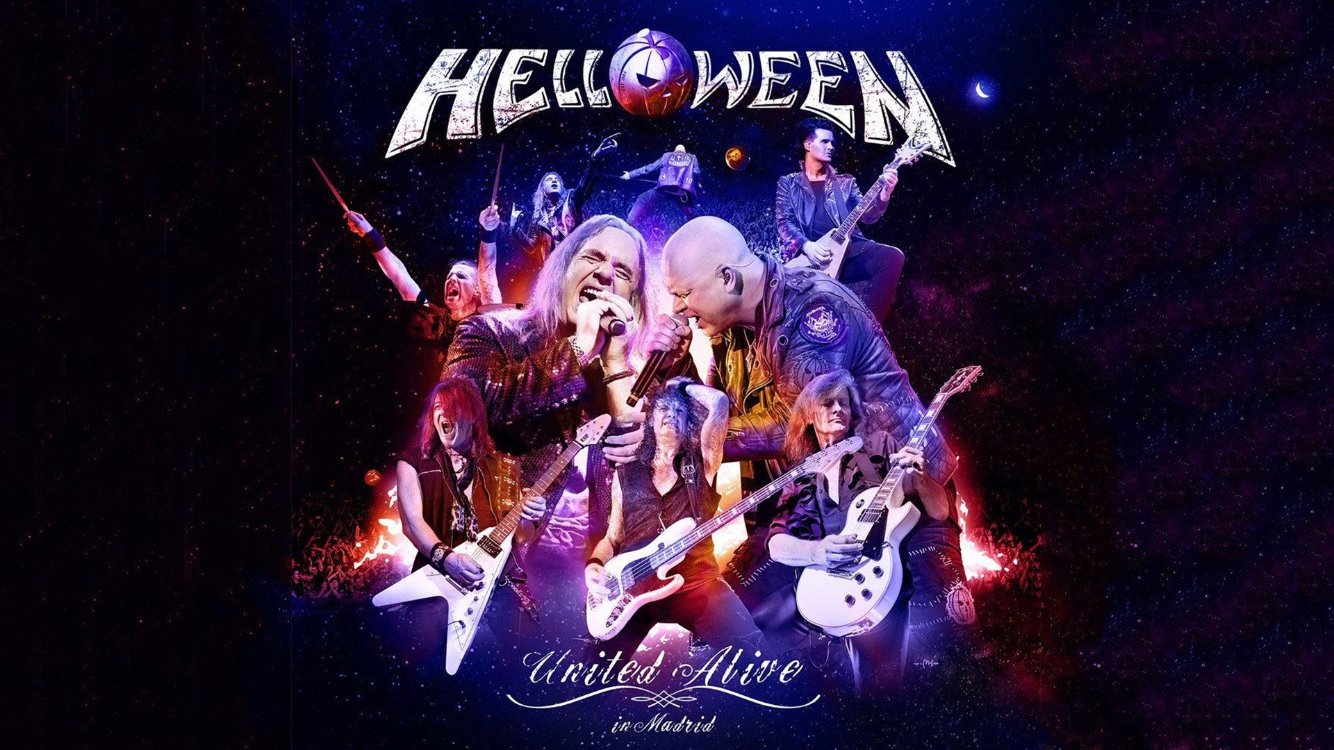 Helloween: United Alive in Madrid Background