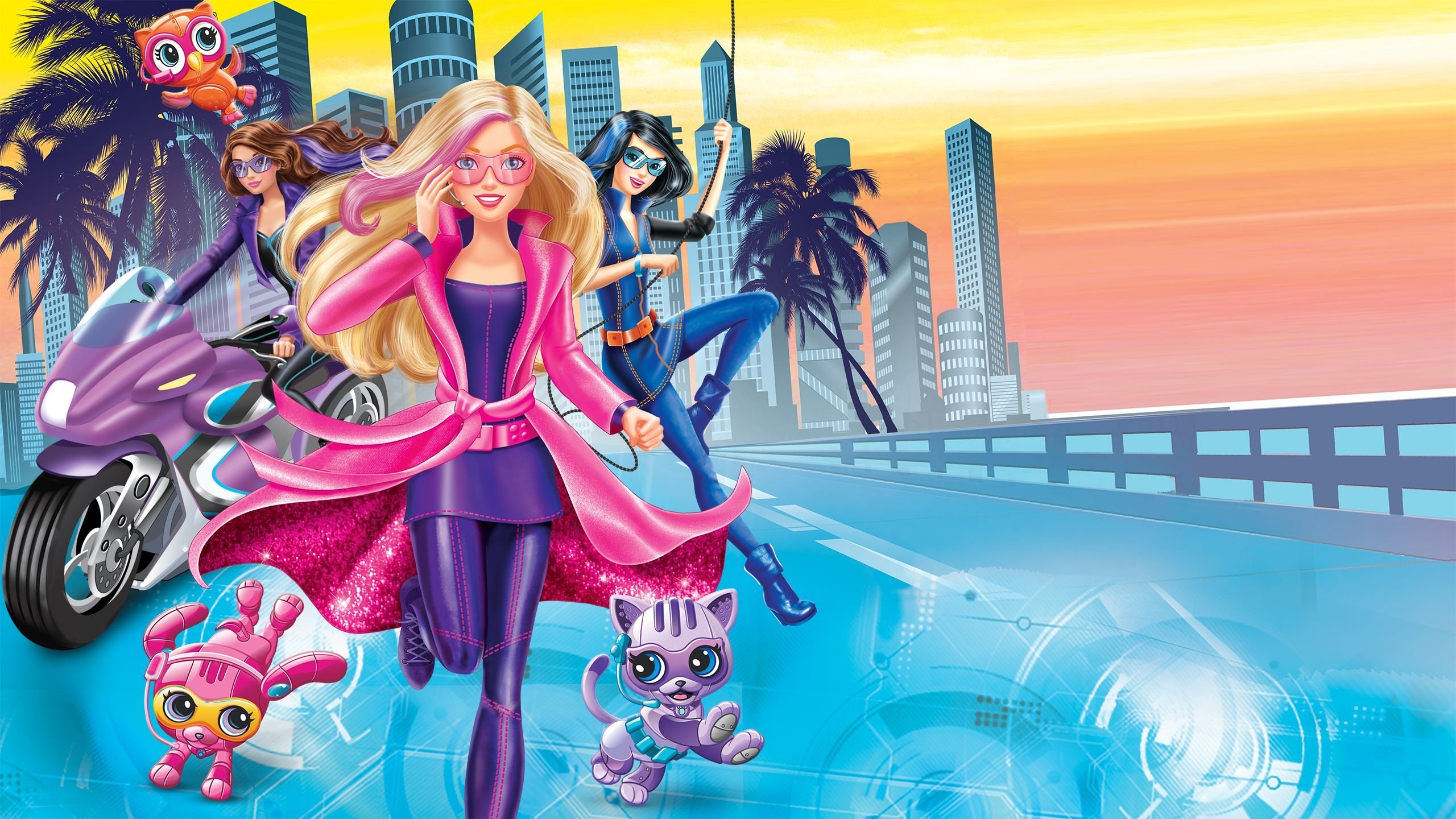 Barbie: Spy Squad Background