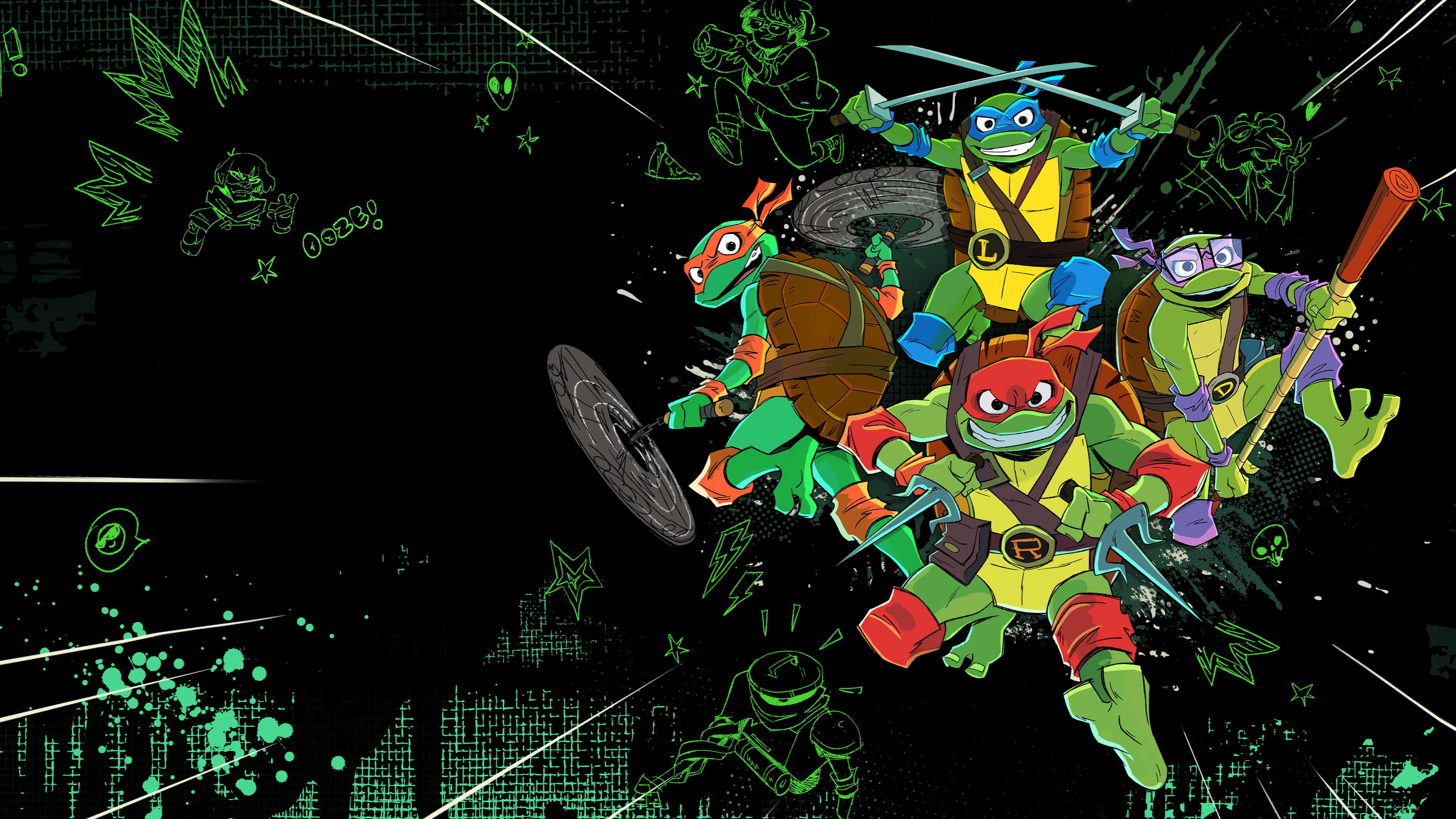 Tales of the Teenage Mutant Ninja Turtles Background