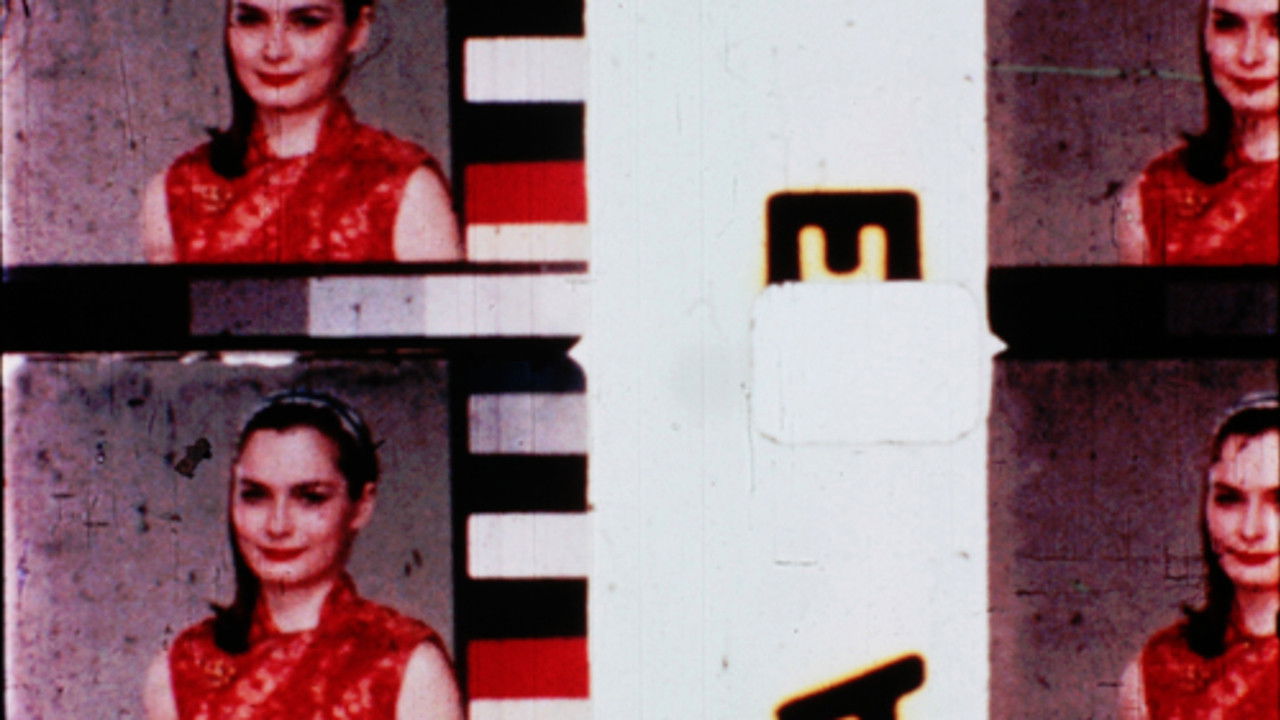 Film in Which There Appear Edge Lettering, Sprocket Holes, Dirt Particles, Etc. Background