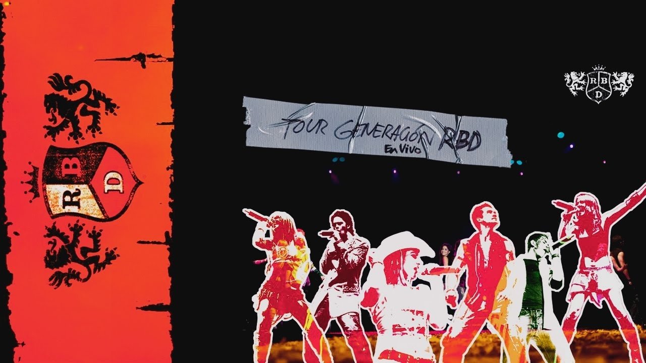 Tour Generación RBD En Vivo Background