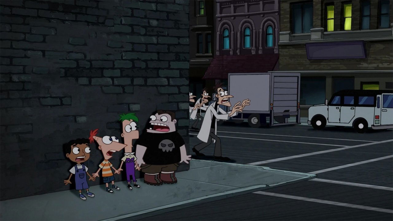 Phineas and Ferb: Night of the Living Pharmacists Background