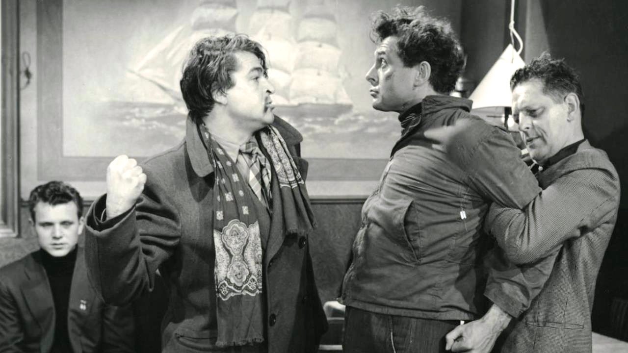 A Sailor goes ashore Background