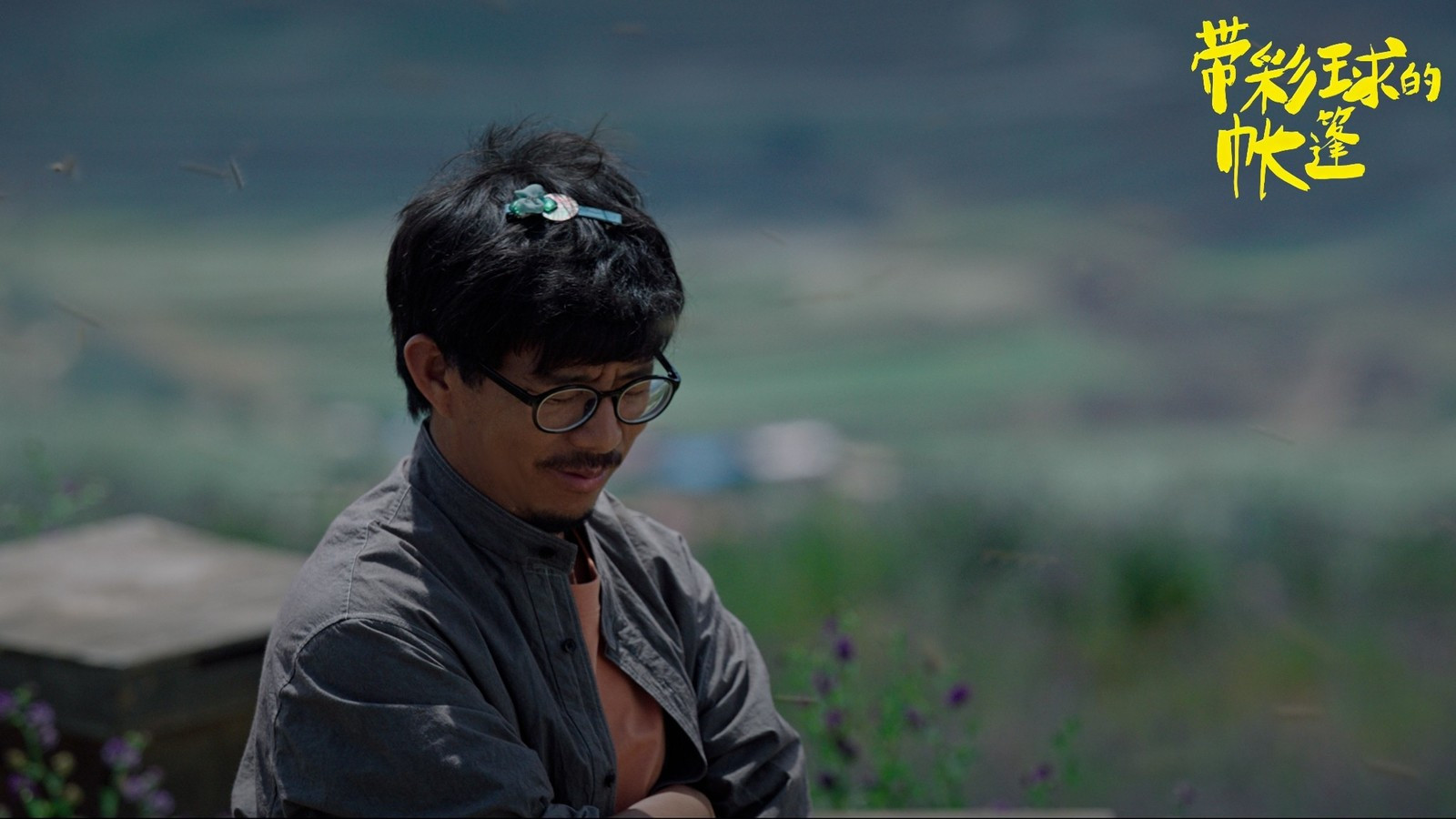 The Time of A Flower Background