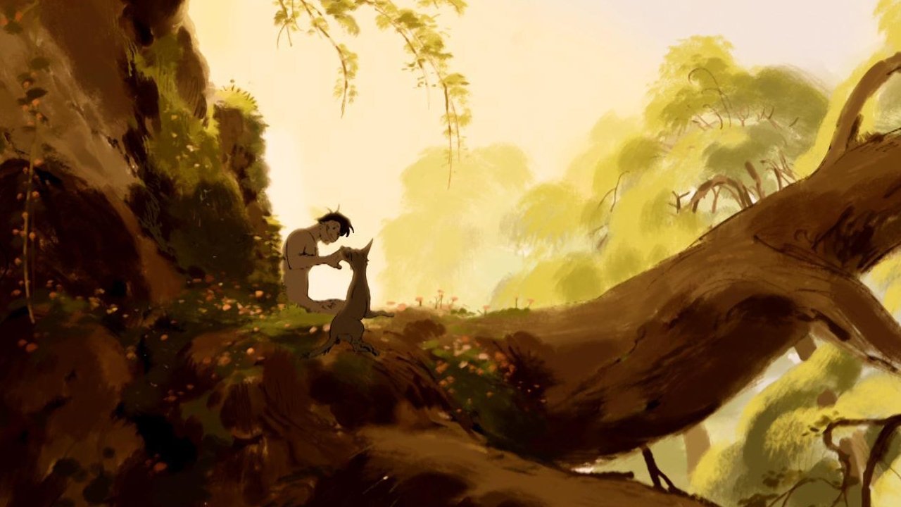 Adam and Dog Background