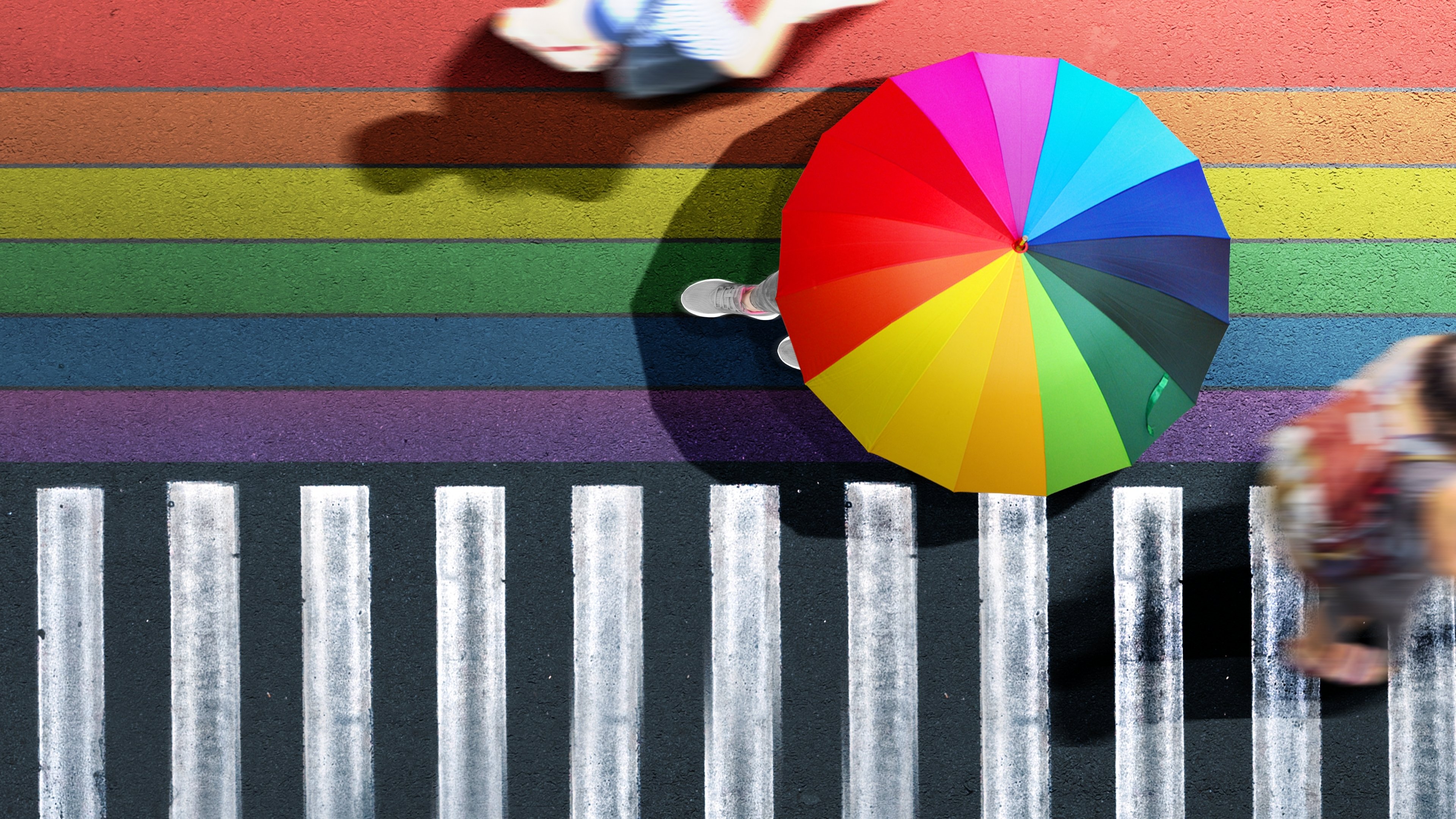 Pride From Above Background