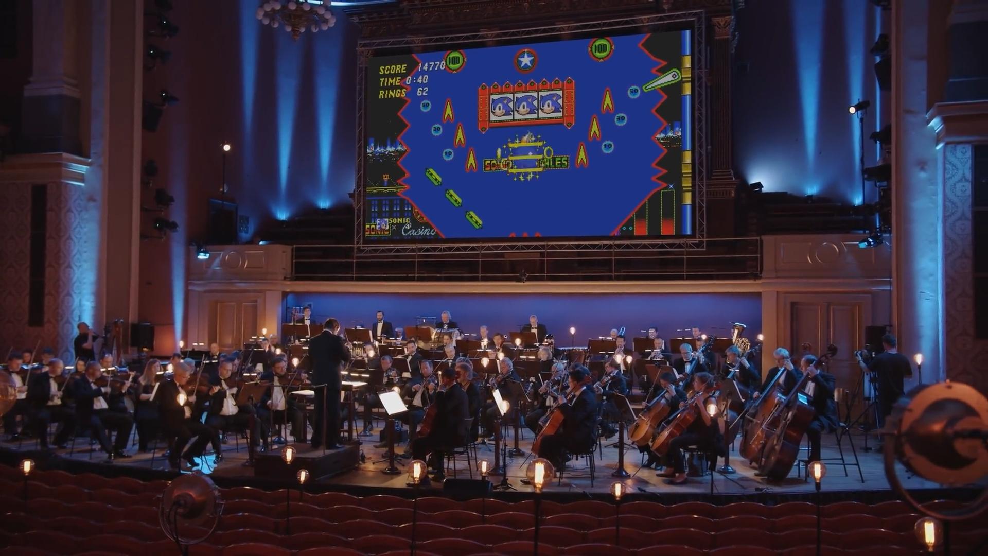 Sonic 30th Anniversary Symphony Background