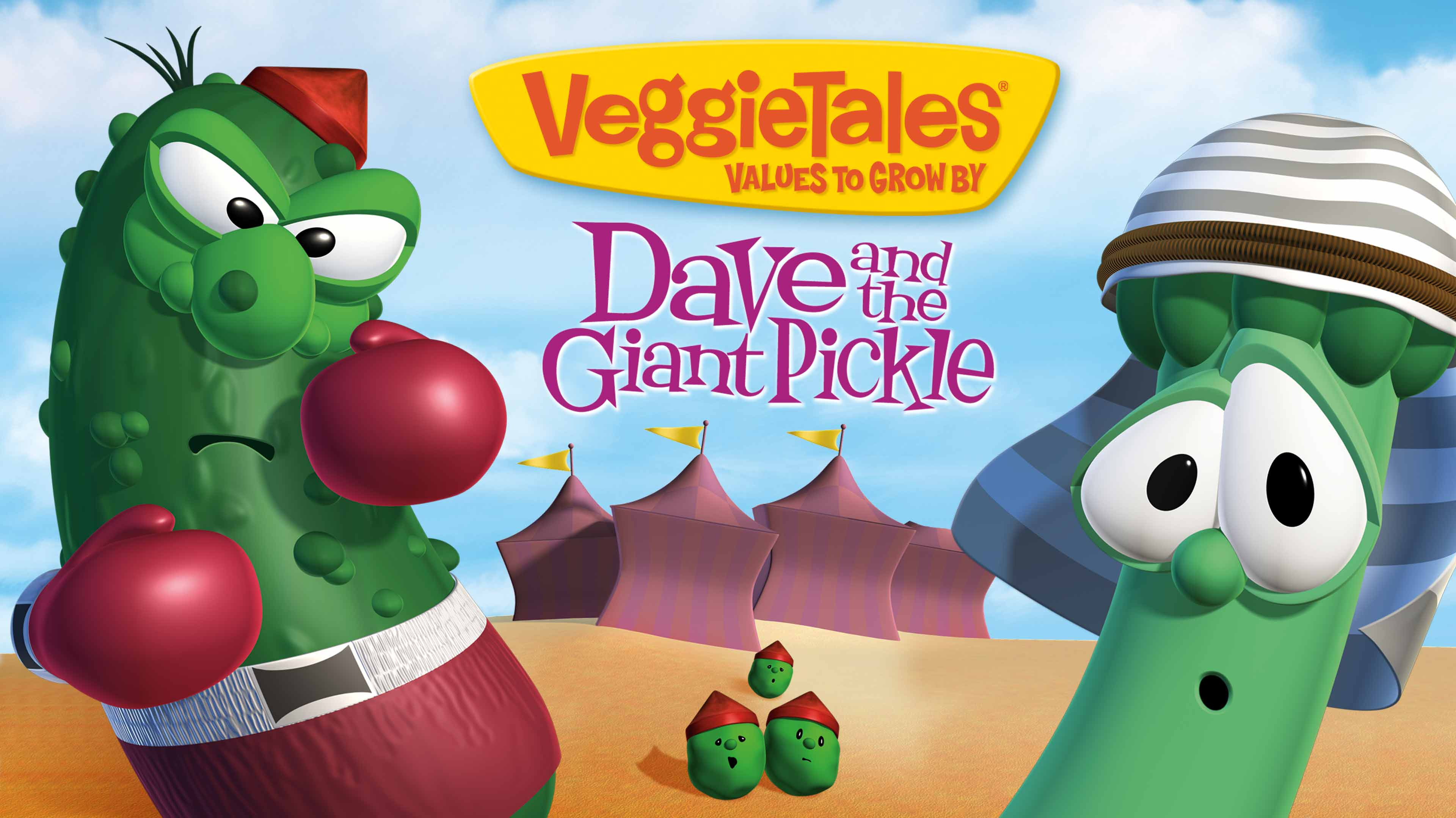 VeggieTales: Dave and the Giant Pickle Background