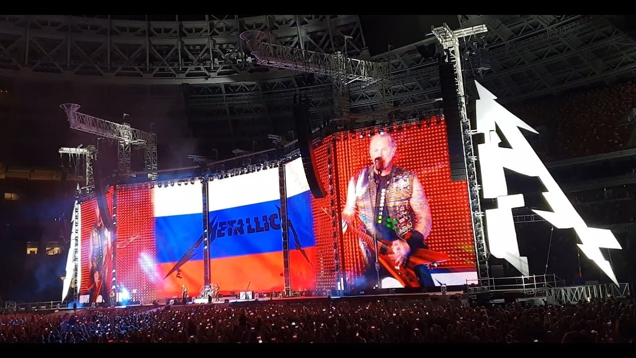 Metallica : Live in Moscow 2019 Background
