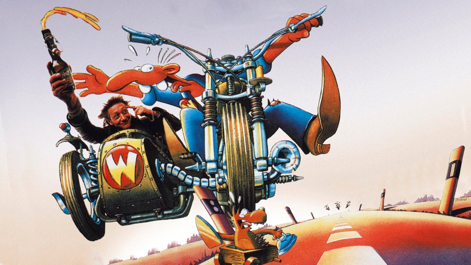 Werner and the Wizard of Booze Background