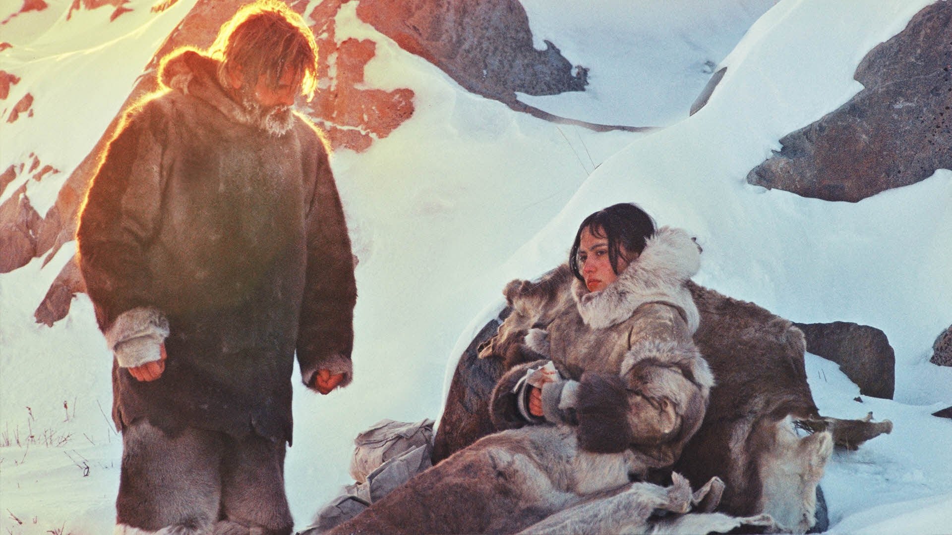 The Snow Walker Background