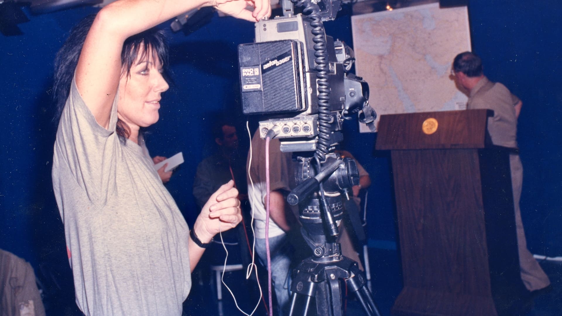 Never Look Away Background